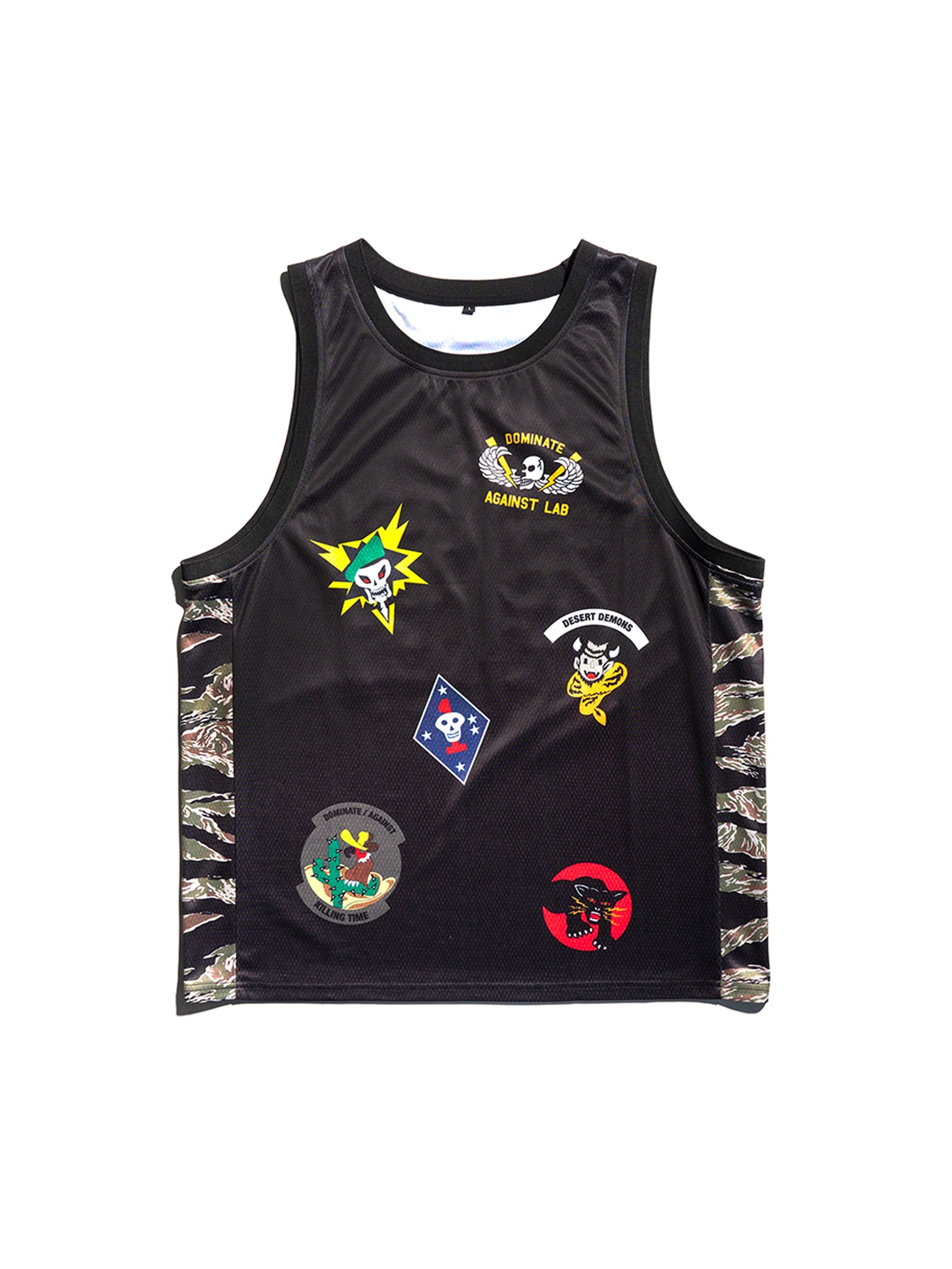 AGAINST X DOMINATE PATCH MESH JERSEY