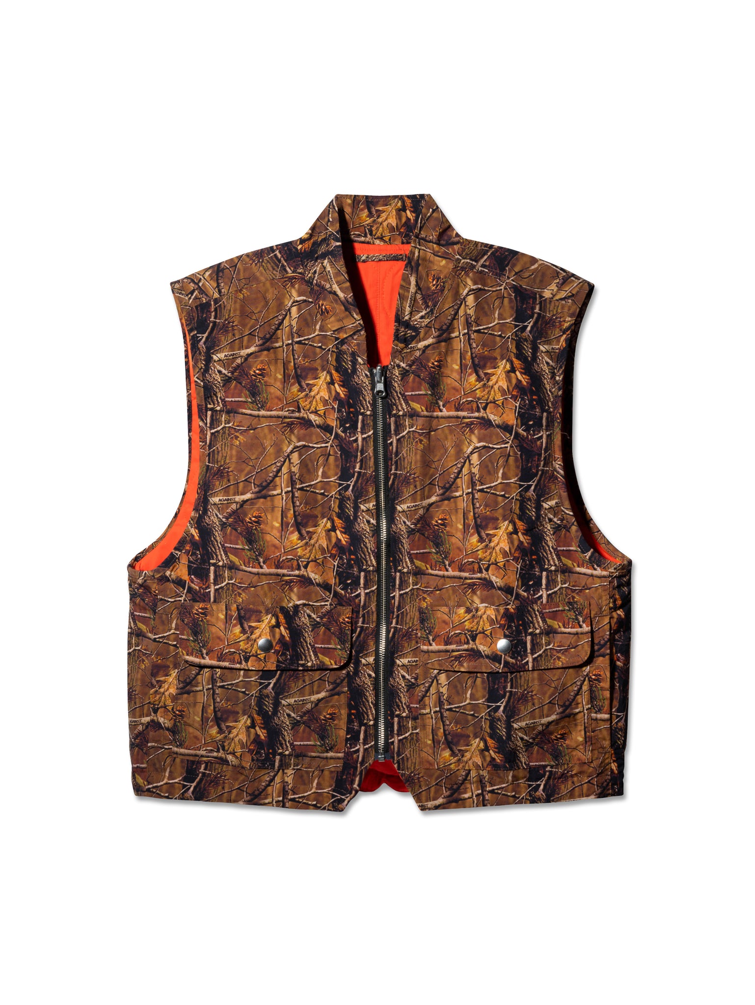REVERSIBLE CAMO VEST – AGAINST LAB.
