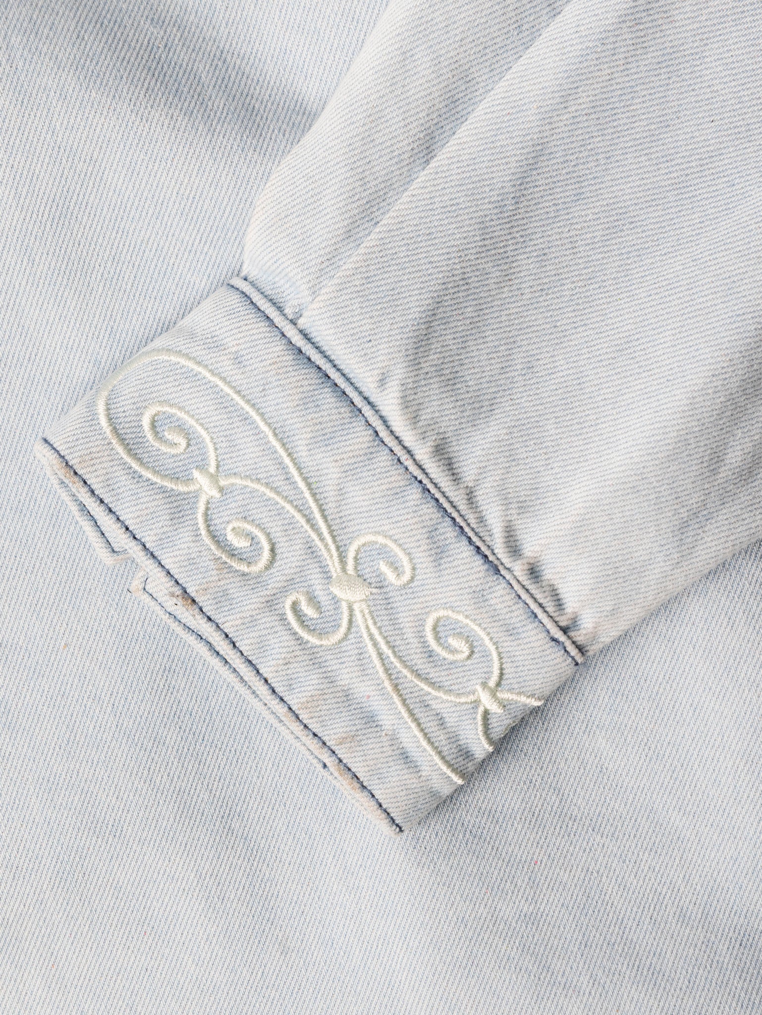 DENIM COWBOY L/S DAME SHIRT