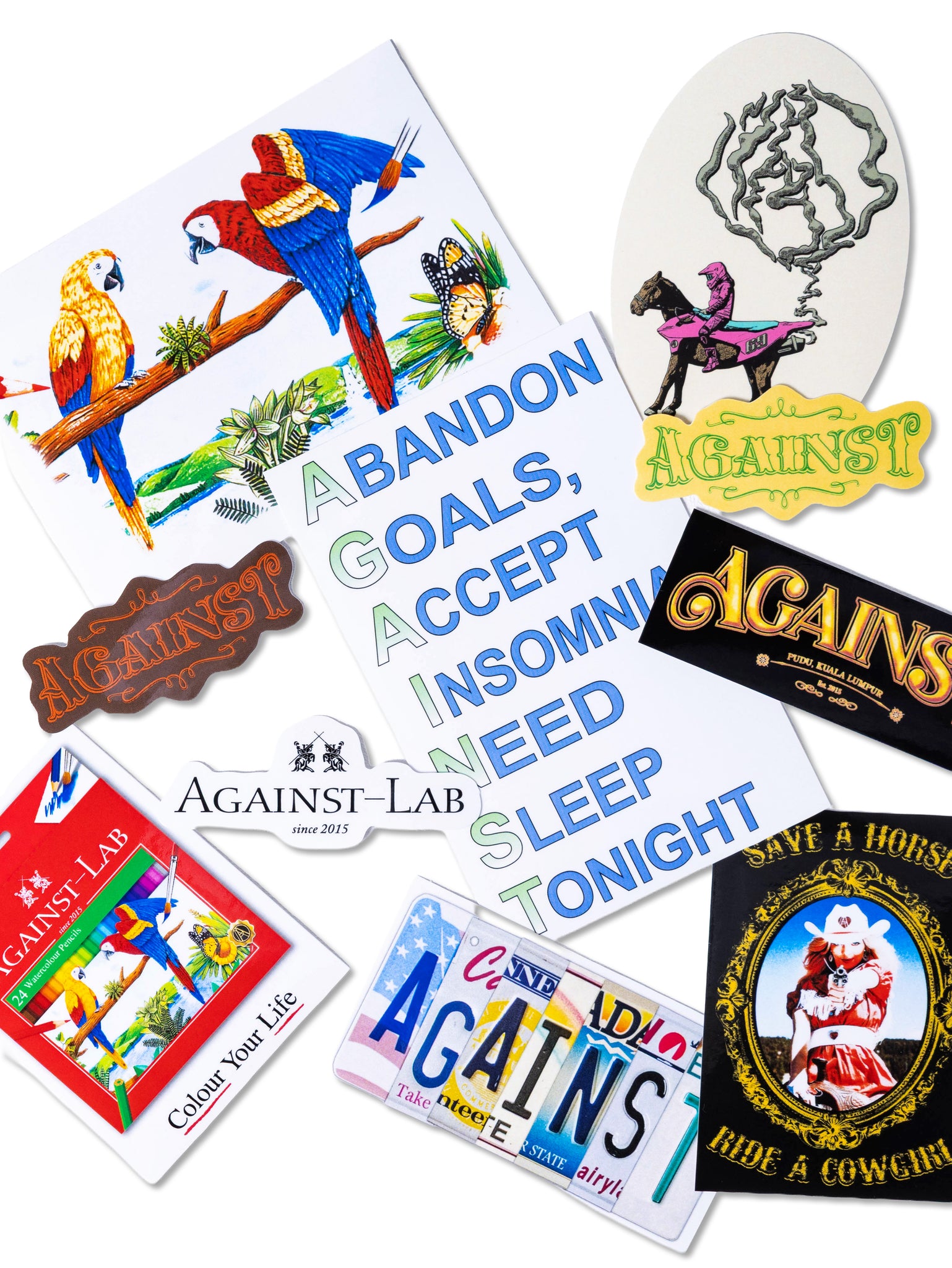 SP26 STICKER PACK – AGAINST LAB.