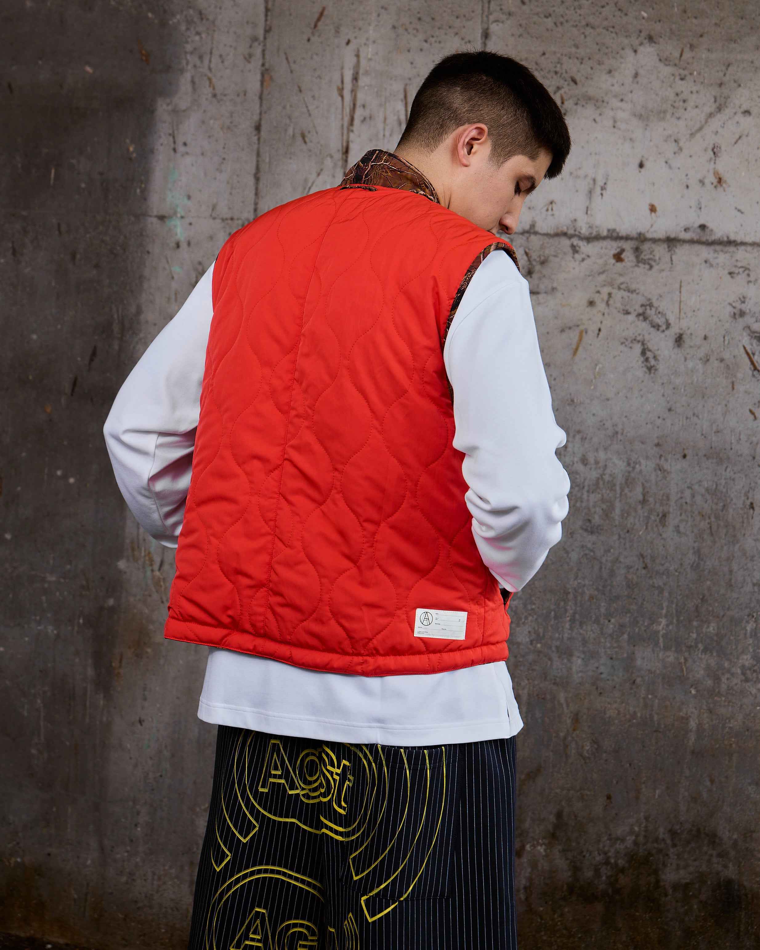 REVERSIBLE CAMO VEST – AGAINST LAB.