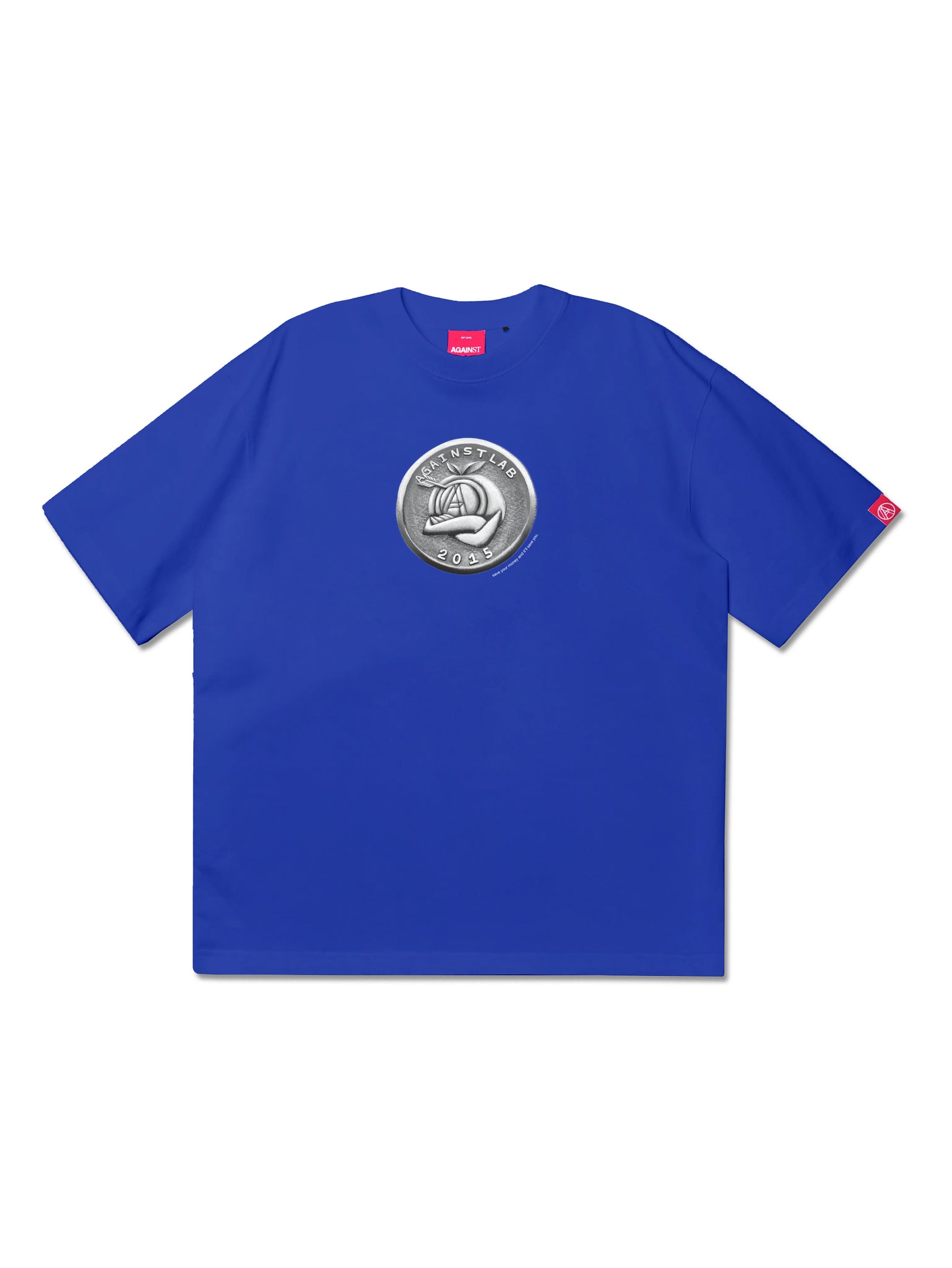 A-MAN COIN TEE BLUE