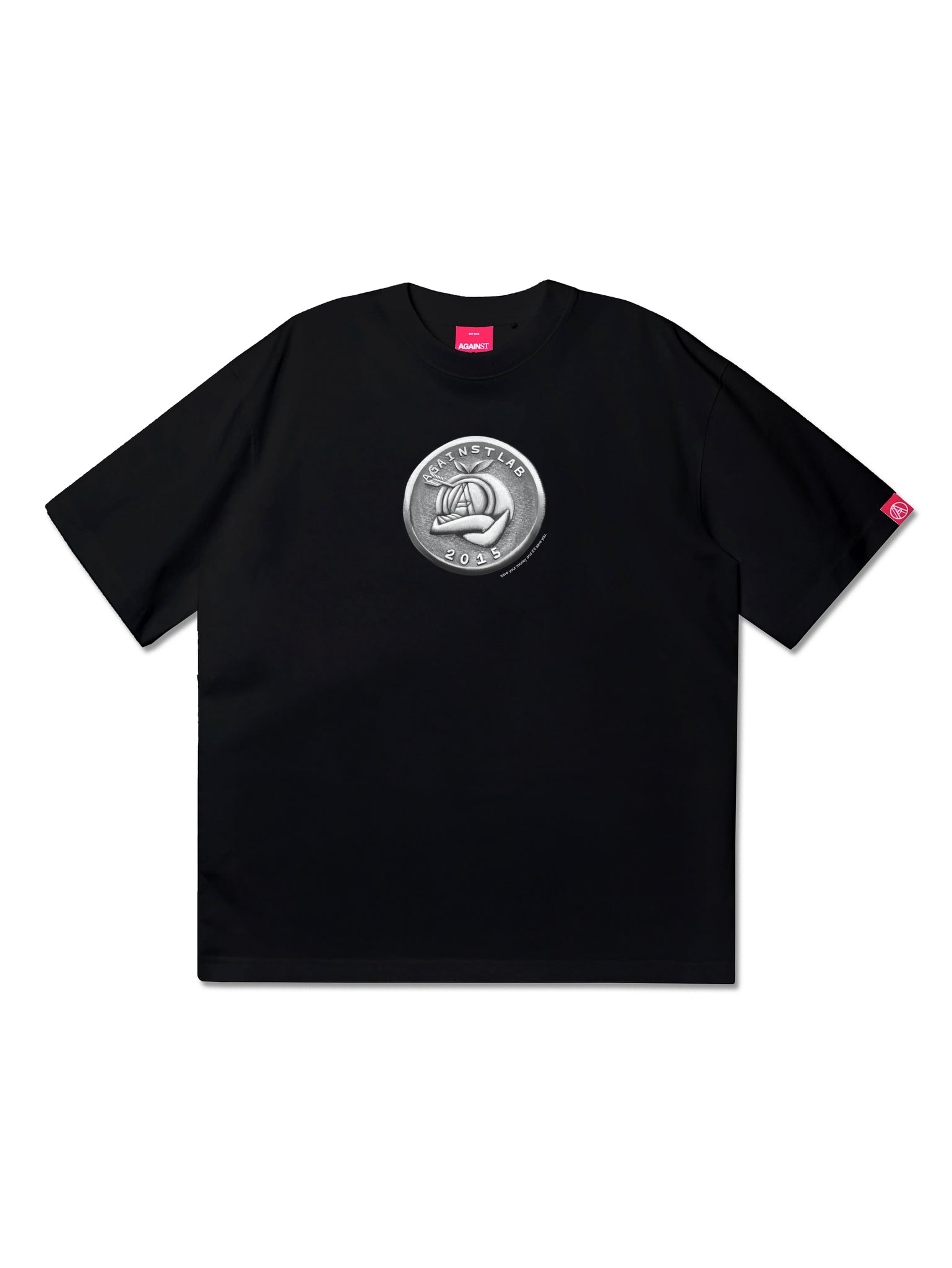 A-MAN COIN TEE BLACK
