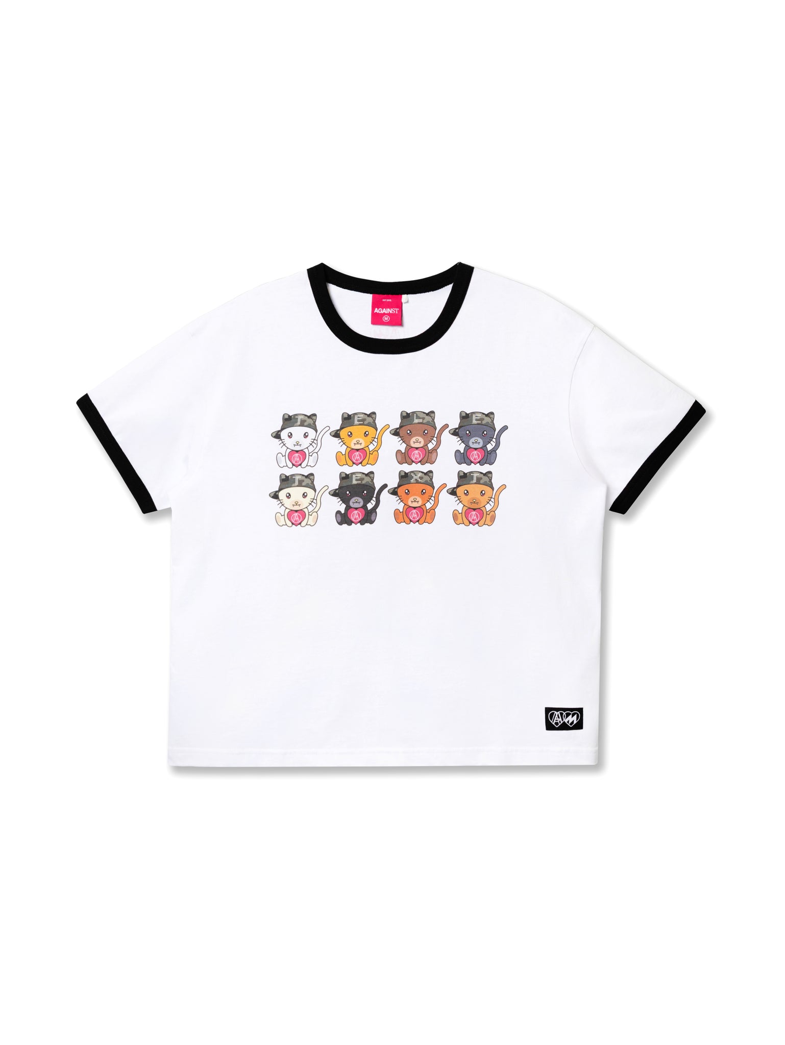 TELETEXT MASCOT RINGER TEE