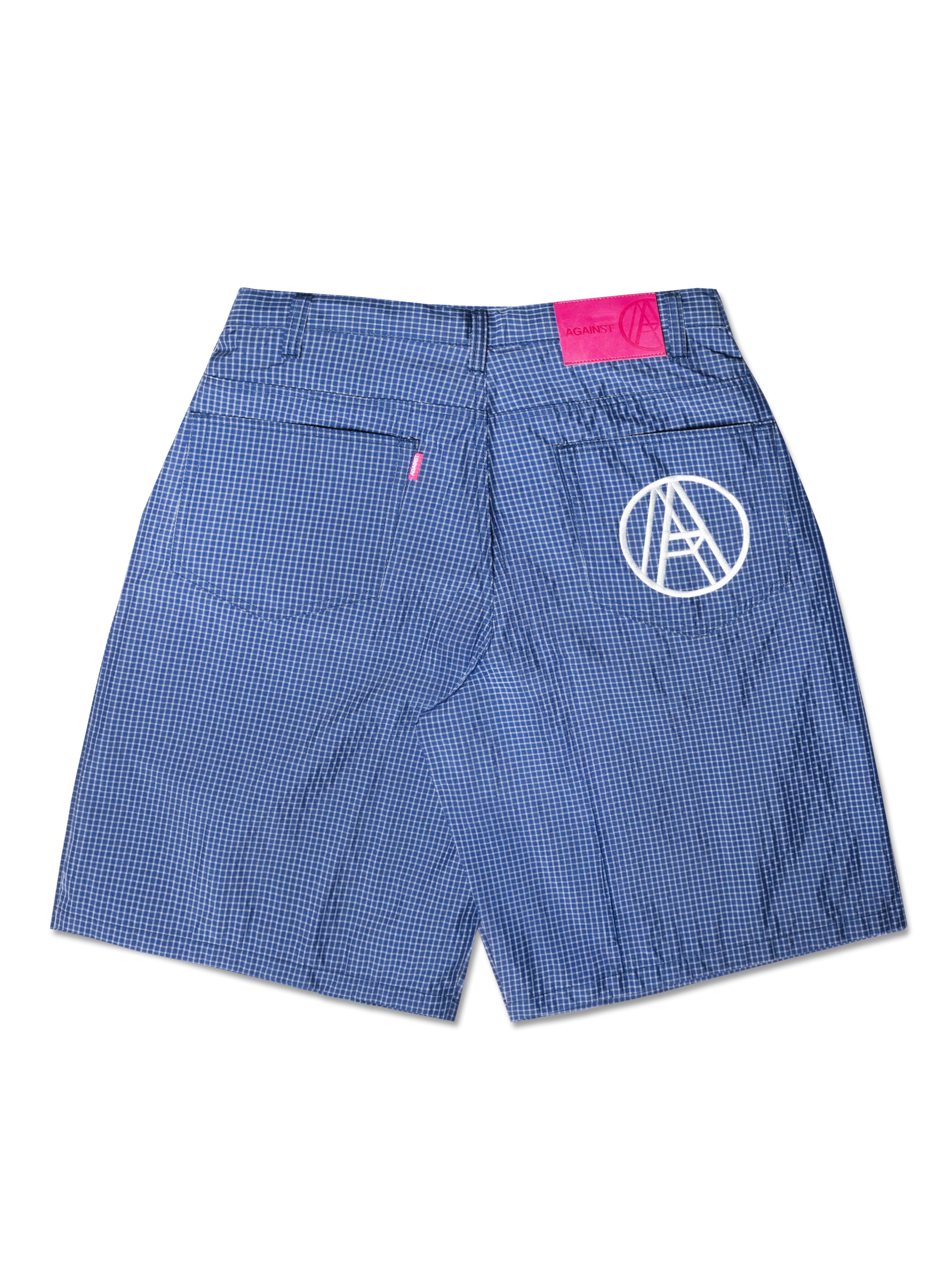 NYLON RIPSTOP MONEY SHORTS NAVY – AGAINST LAB.