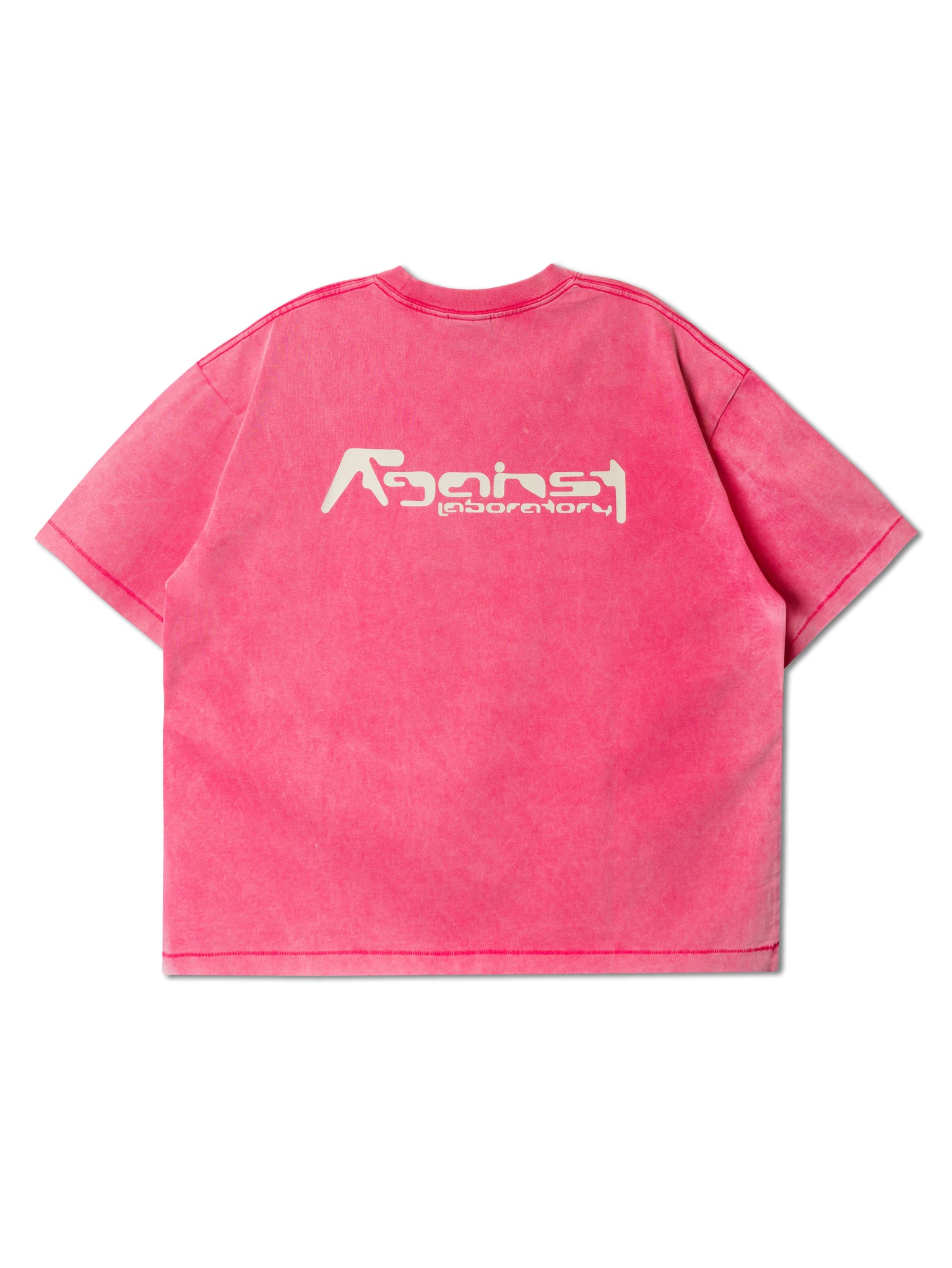 AFACTS TEE WASHED PINK