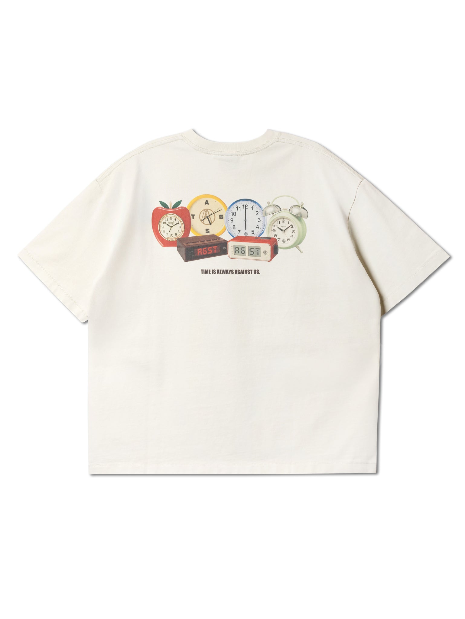 NOW OR NEVER TEE WASHED CREAM