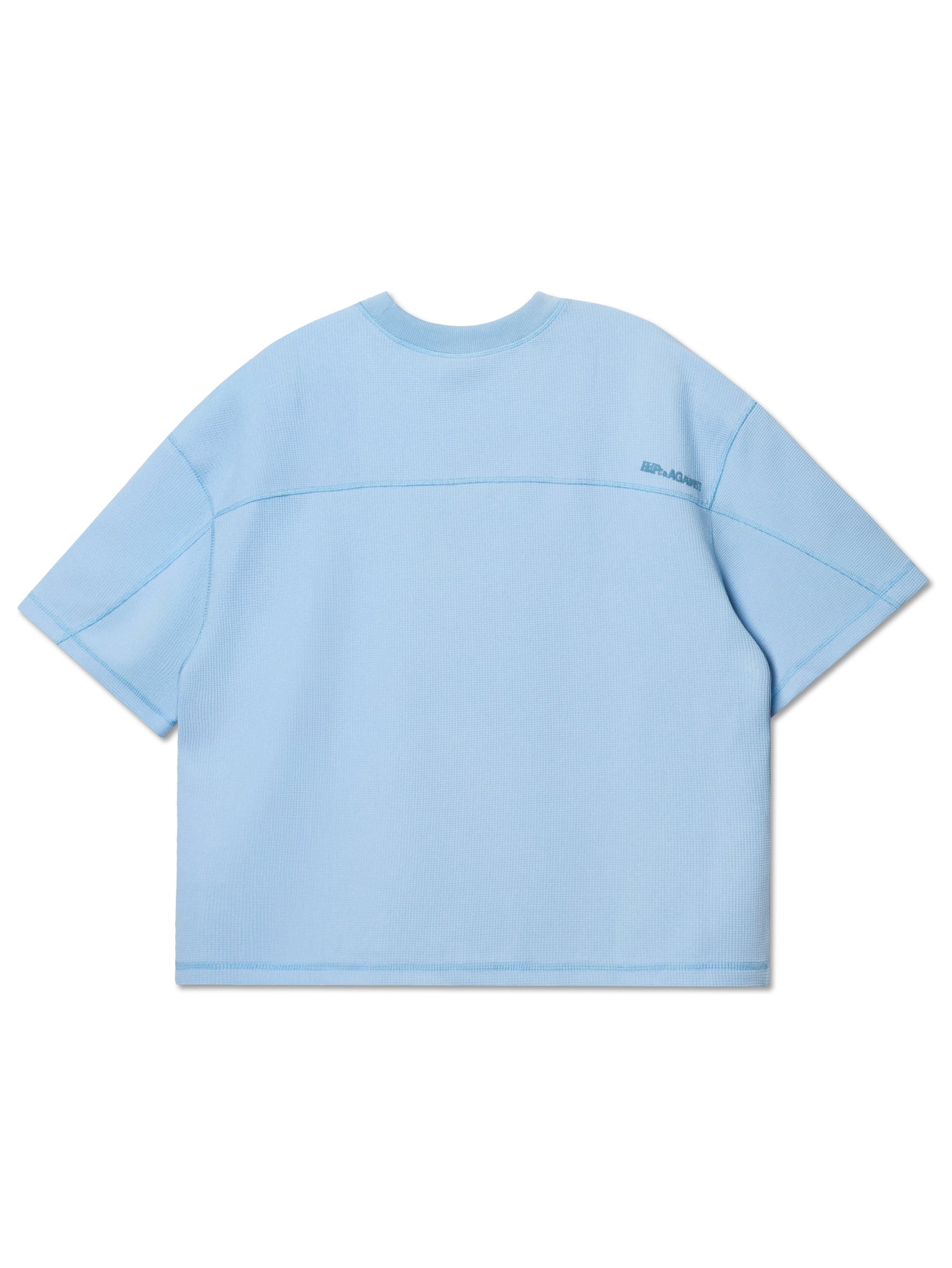 AGAINST X HDPC FABRICATOR WAFFLE TEE SKY