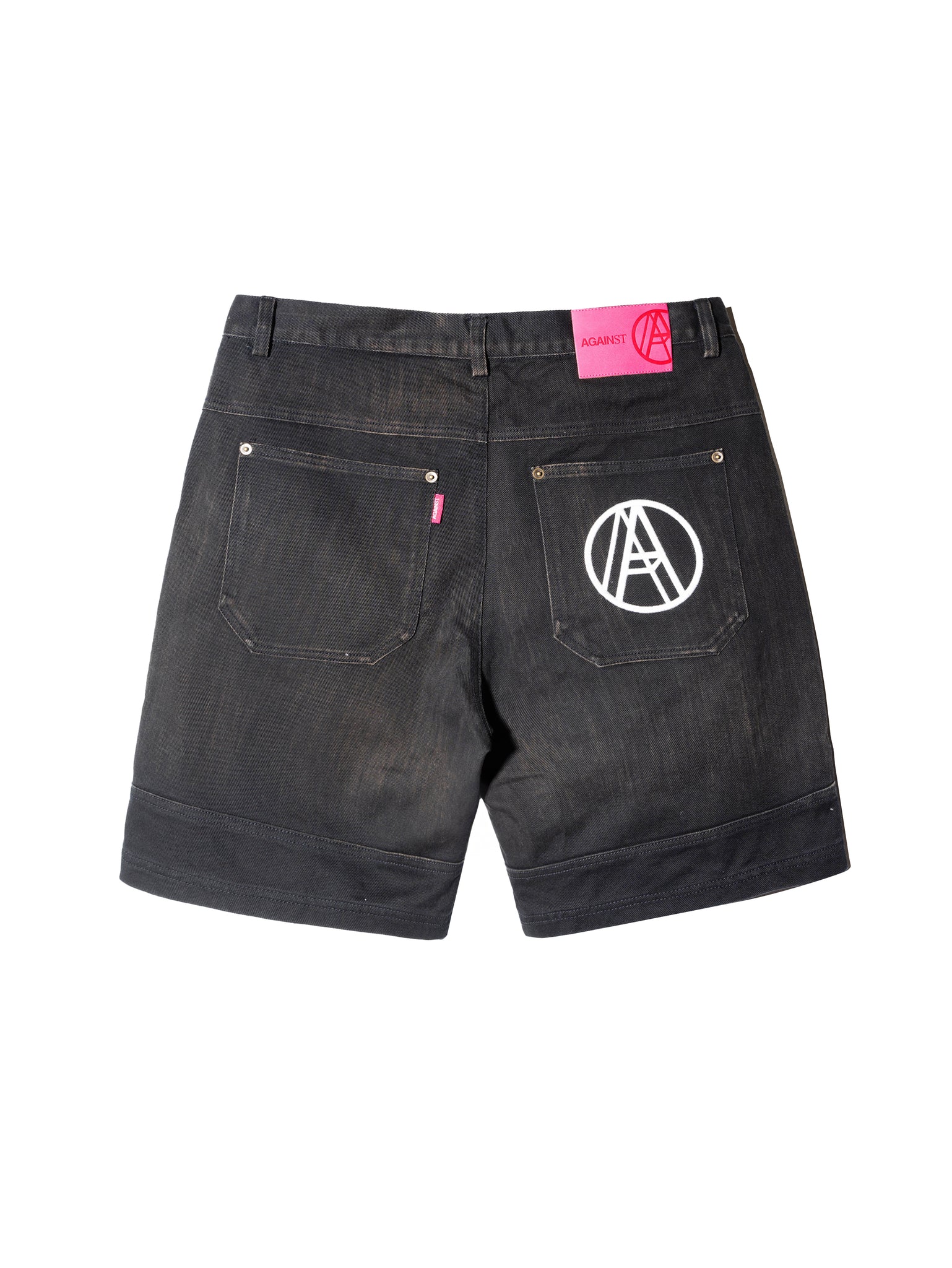 BIG 'A' WASHED SHORTS