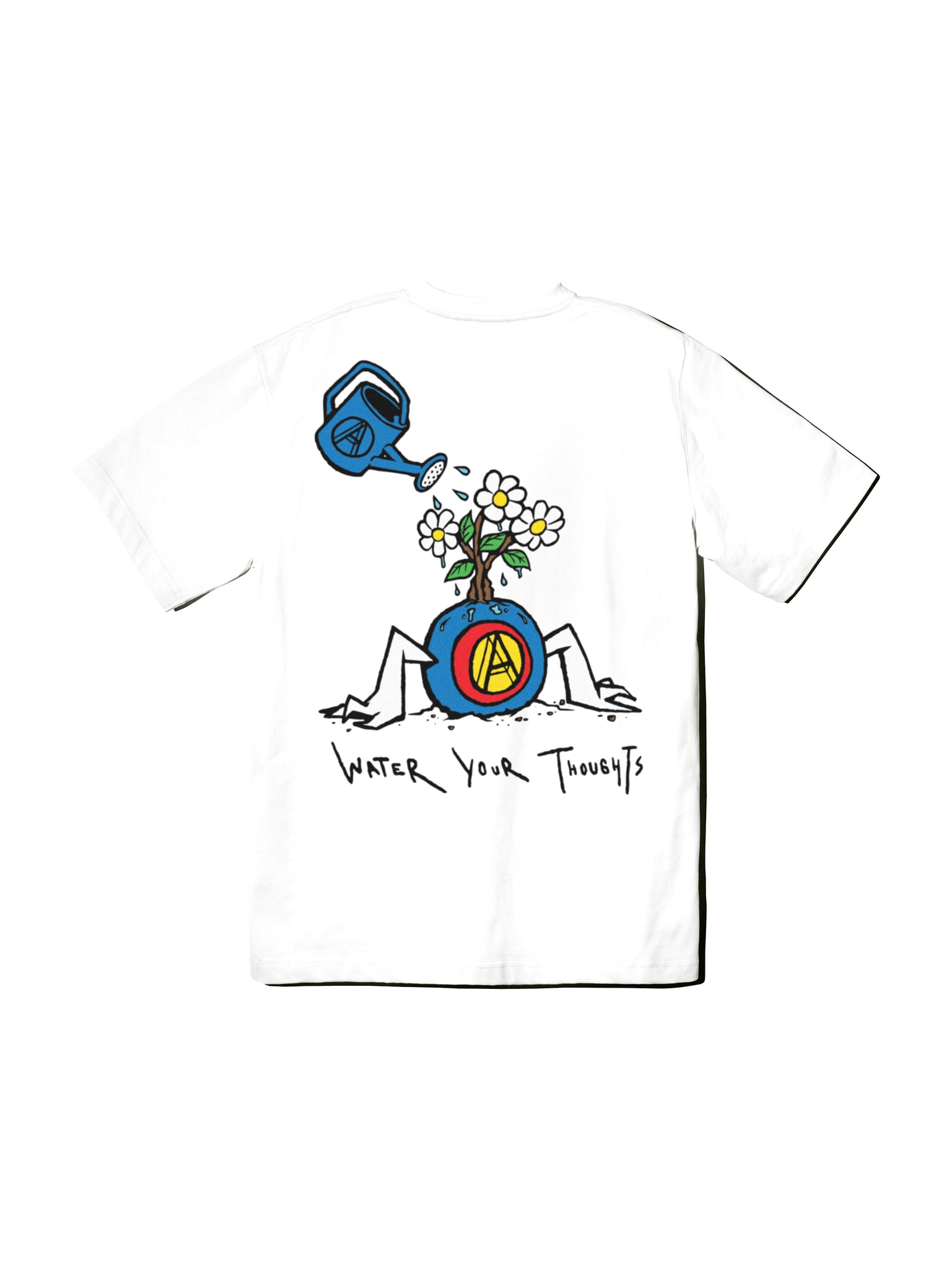 WATER YOUR THOUGHTS TEE WHITE