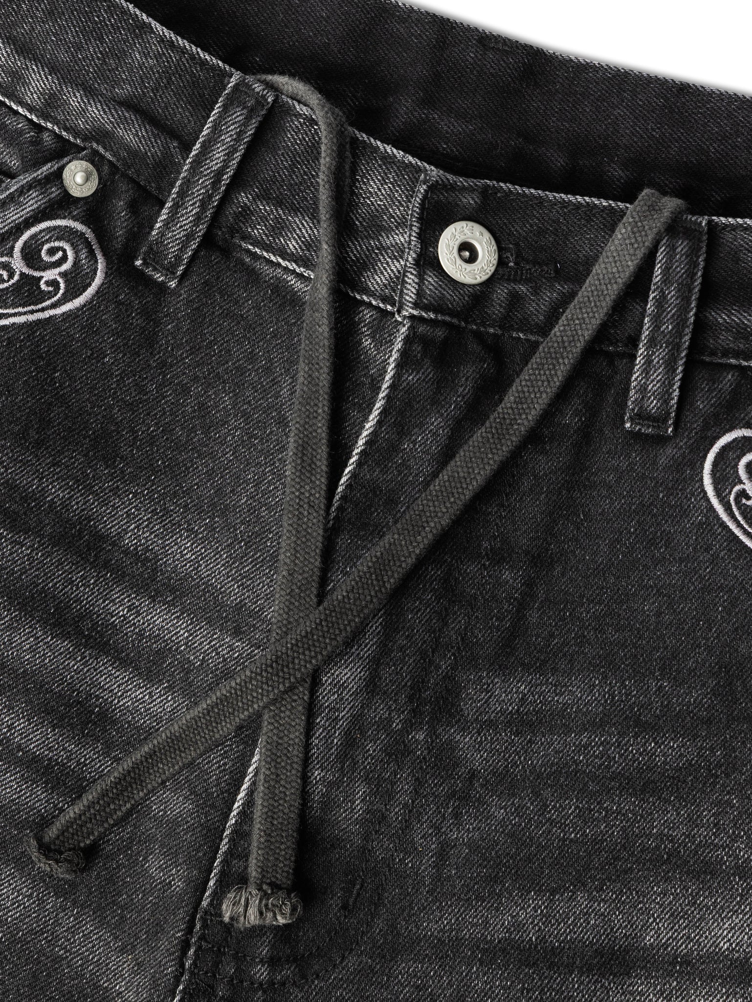 COWBOY WASHED PERFECT JEANS BLACK