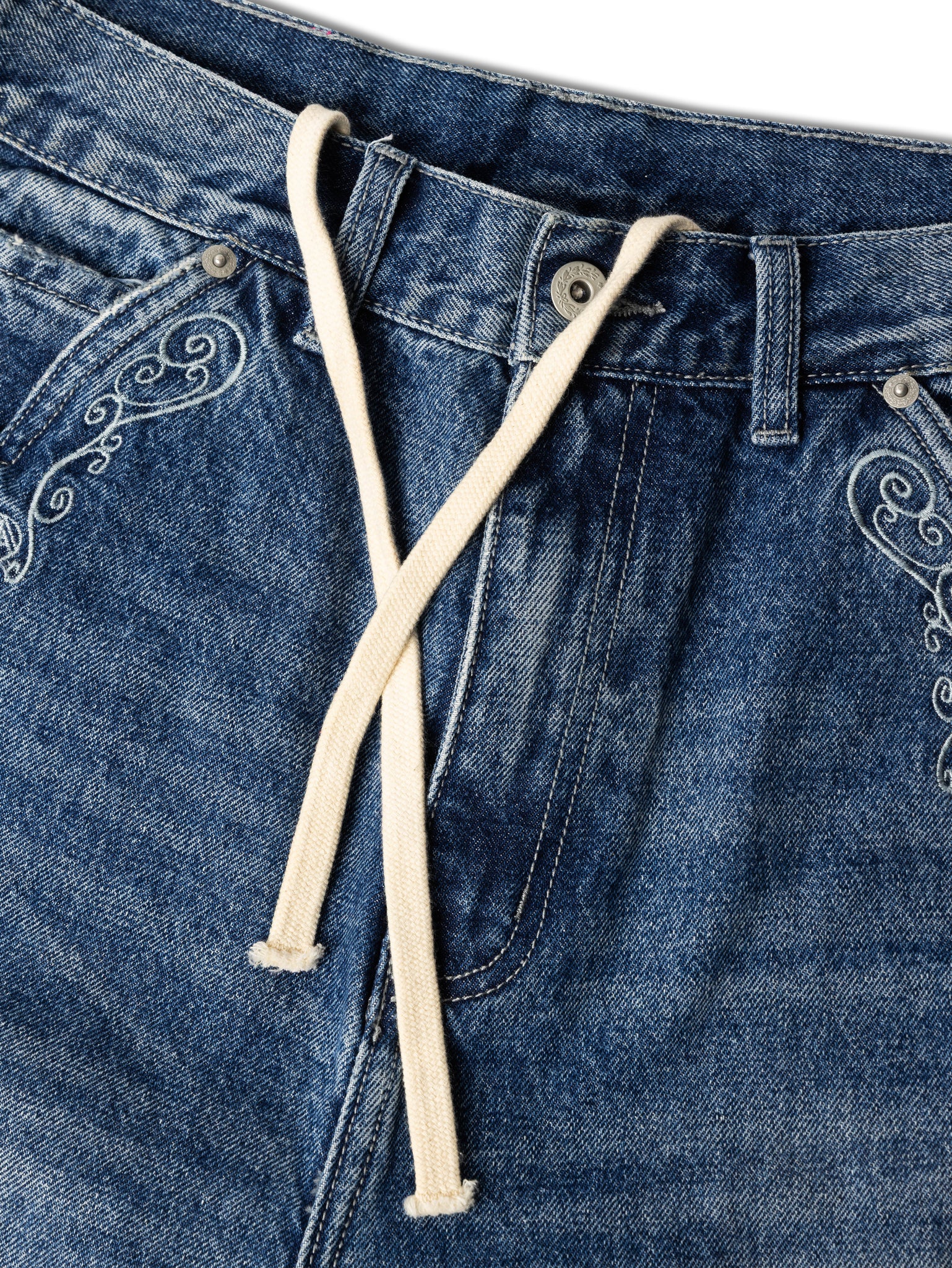 COWBOY WASHED PERFECT JEANS BLUE