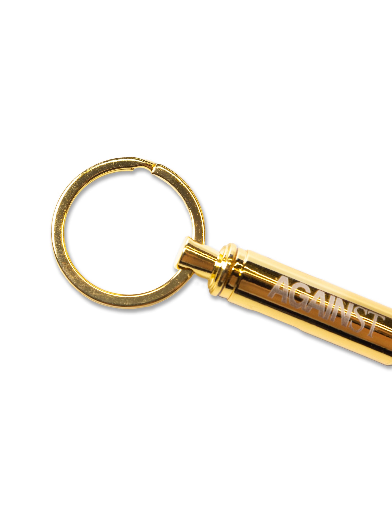 BULLET KEYCHAIN GOLD