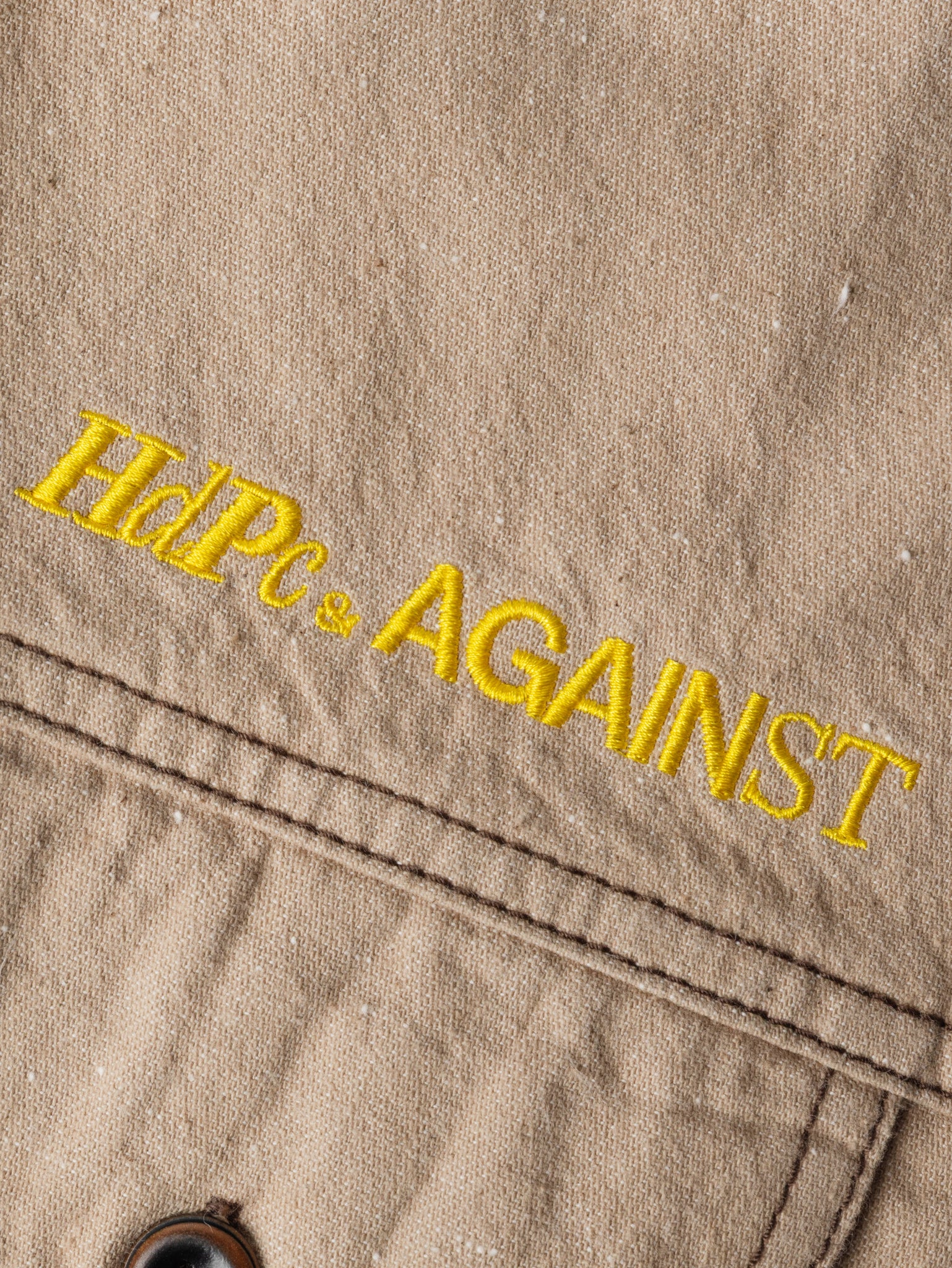 AGAINST X HDPC FABRICATOR SHIRT KHAKI