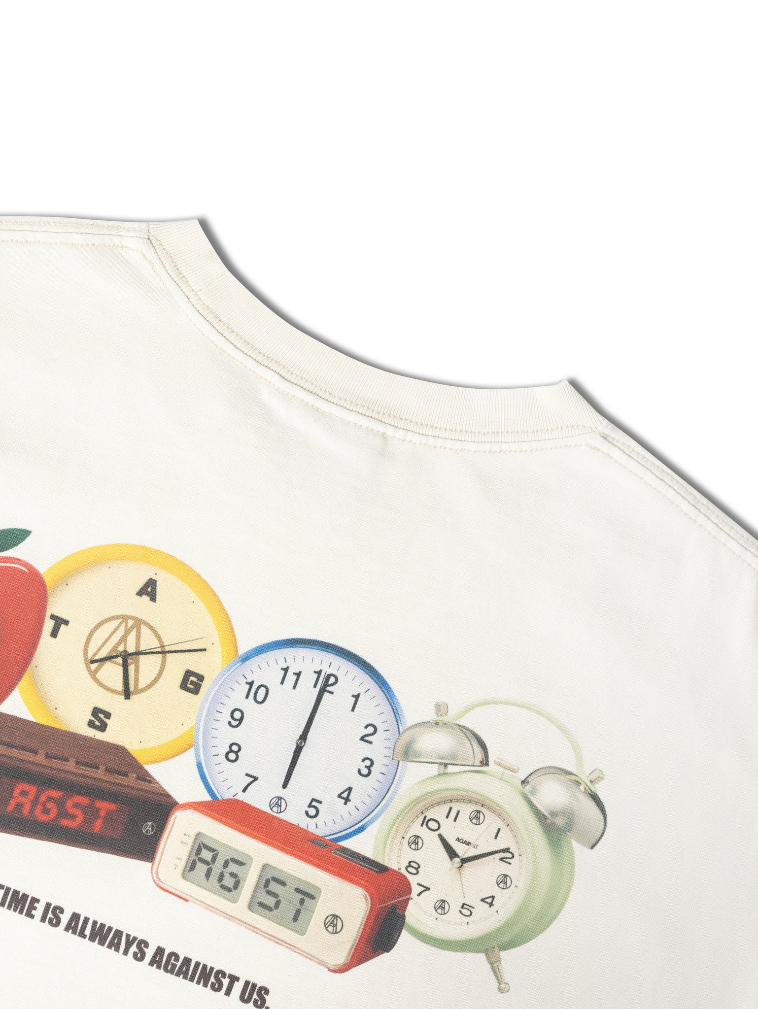 NOW OR NEVER TEE WASHED CREAM