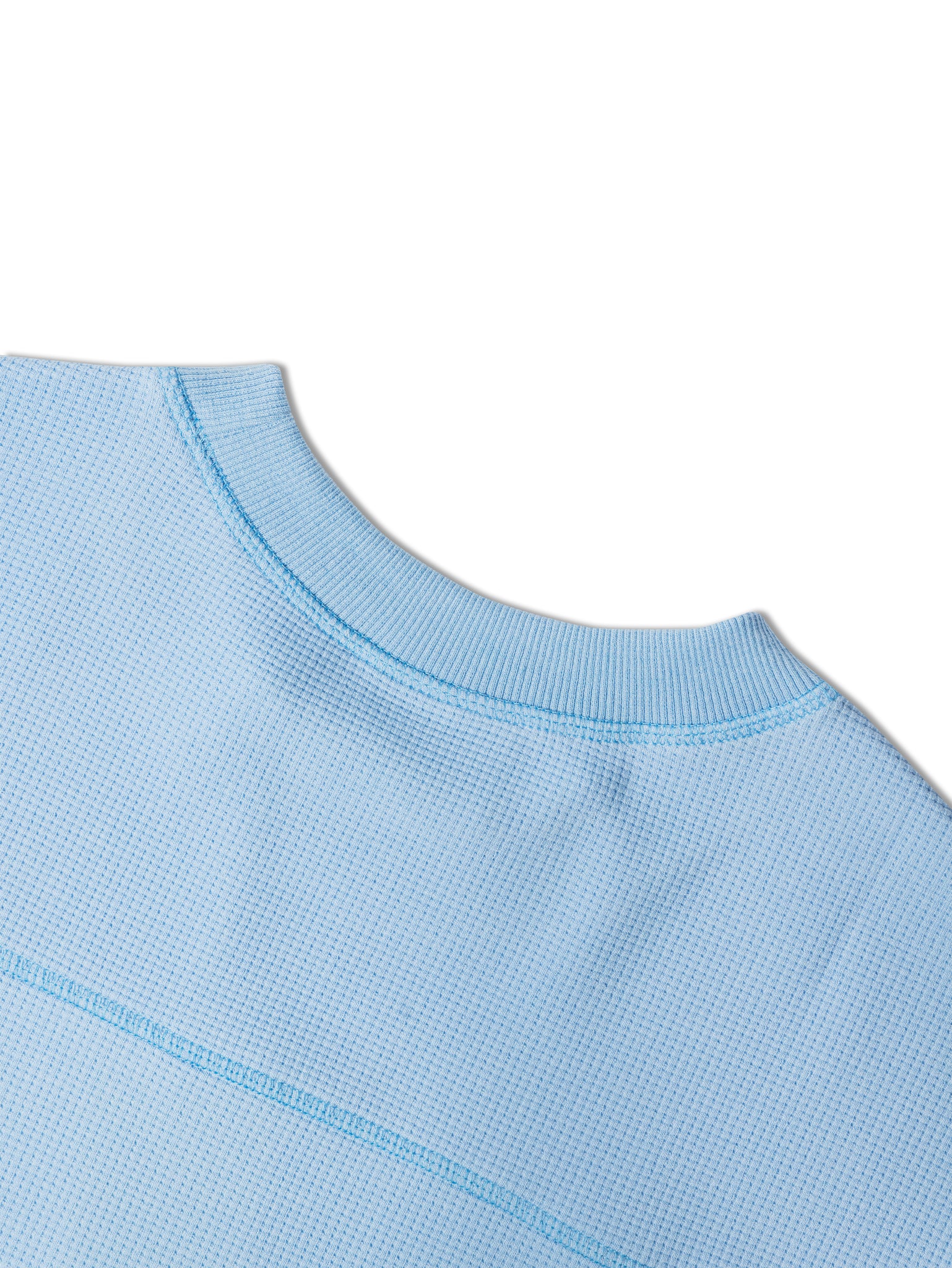 AGAINST X HDPC FABRICATOR WAFFLE TEE SKY