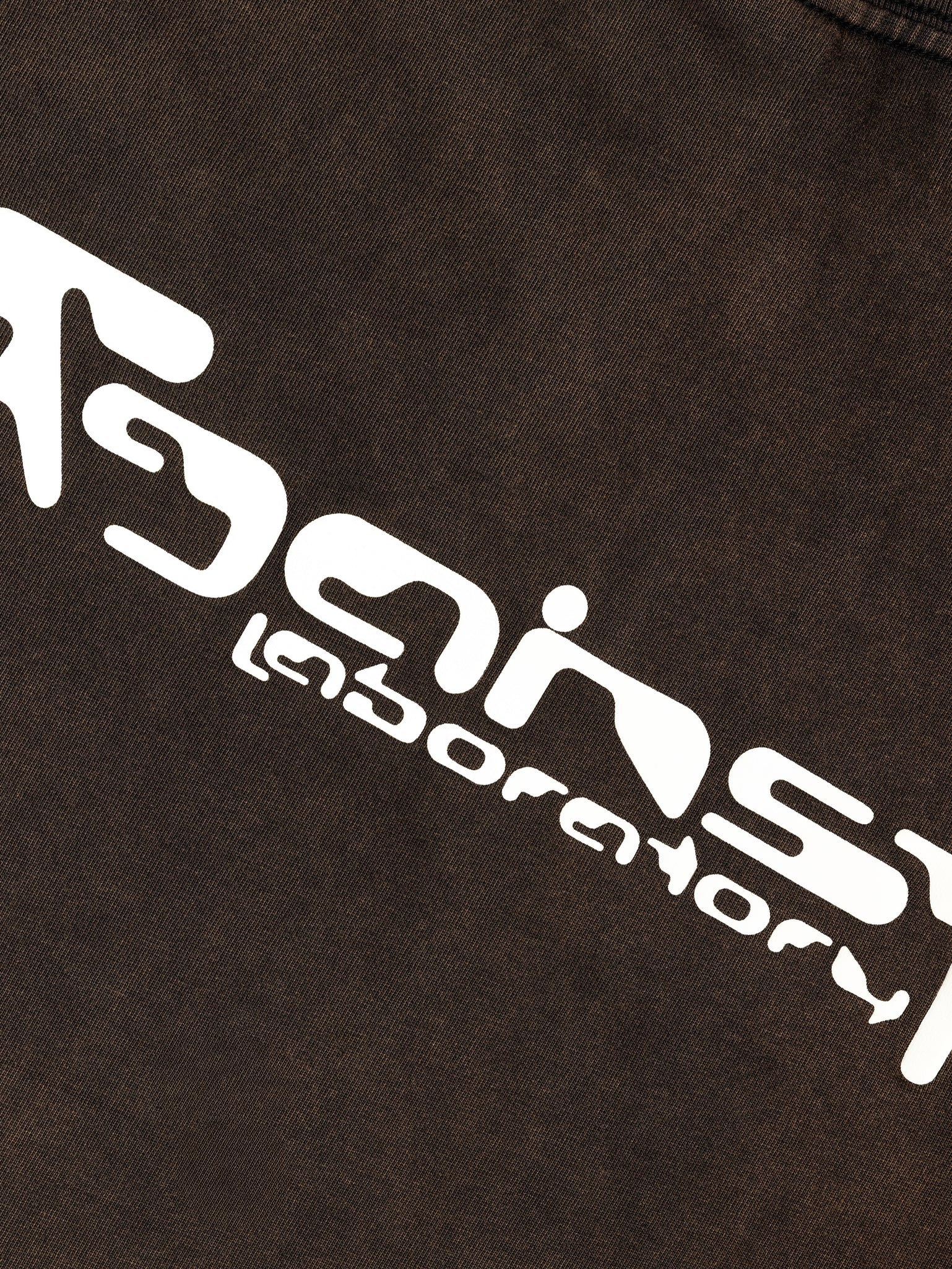 AFACTS TEE WASHED BROWN