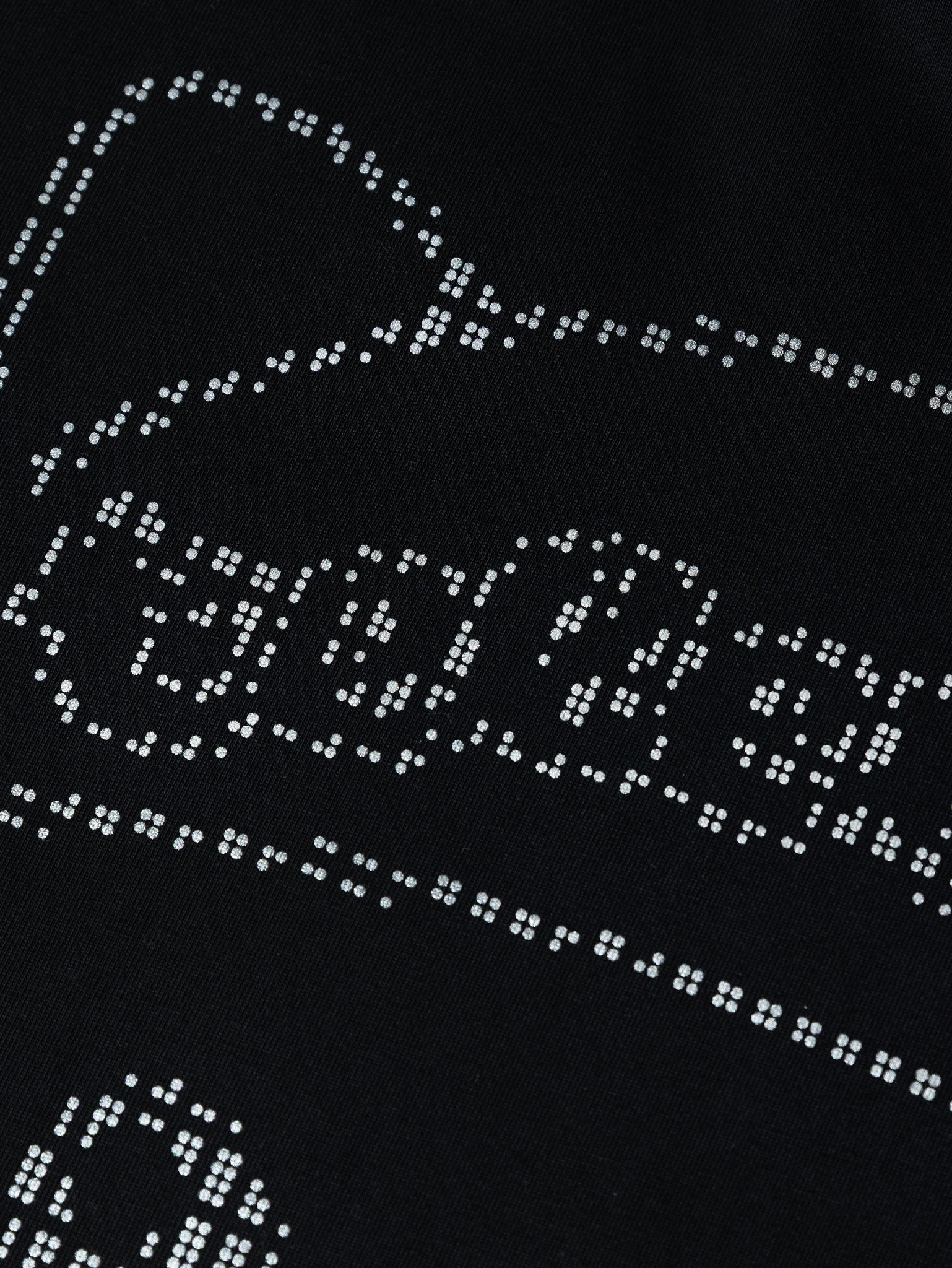 TELETEXT KAOMOJI TEE BLACK