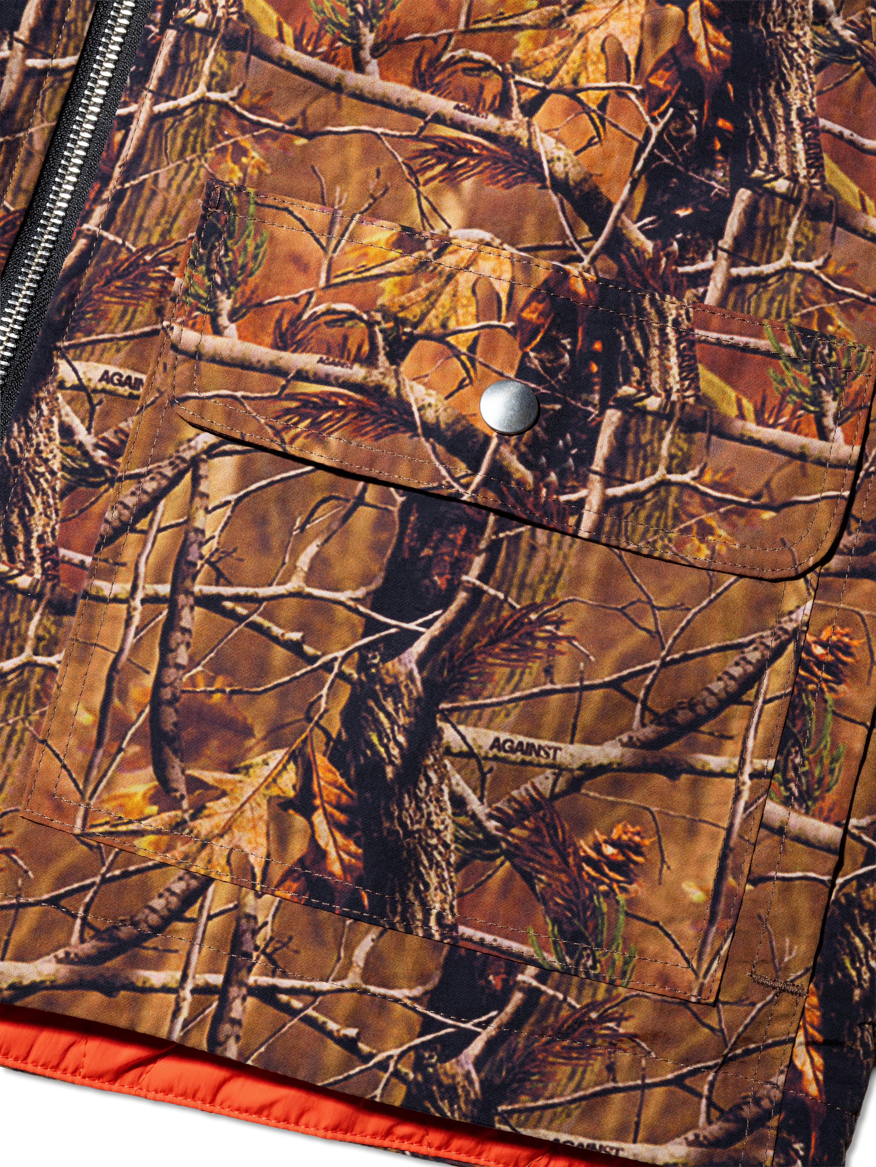 REVERSIBLE CAMO VEST – AGAINST LAB.
