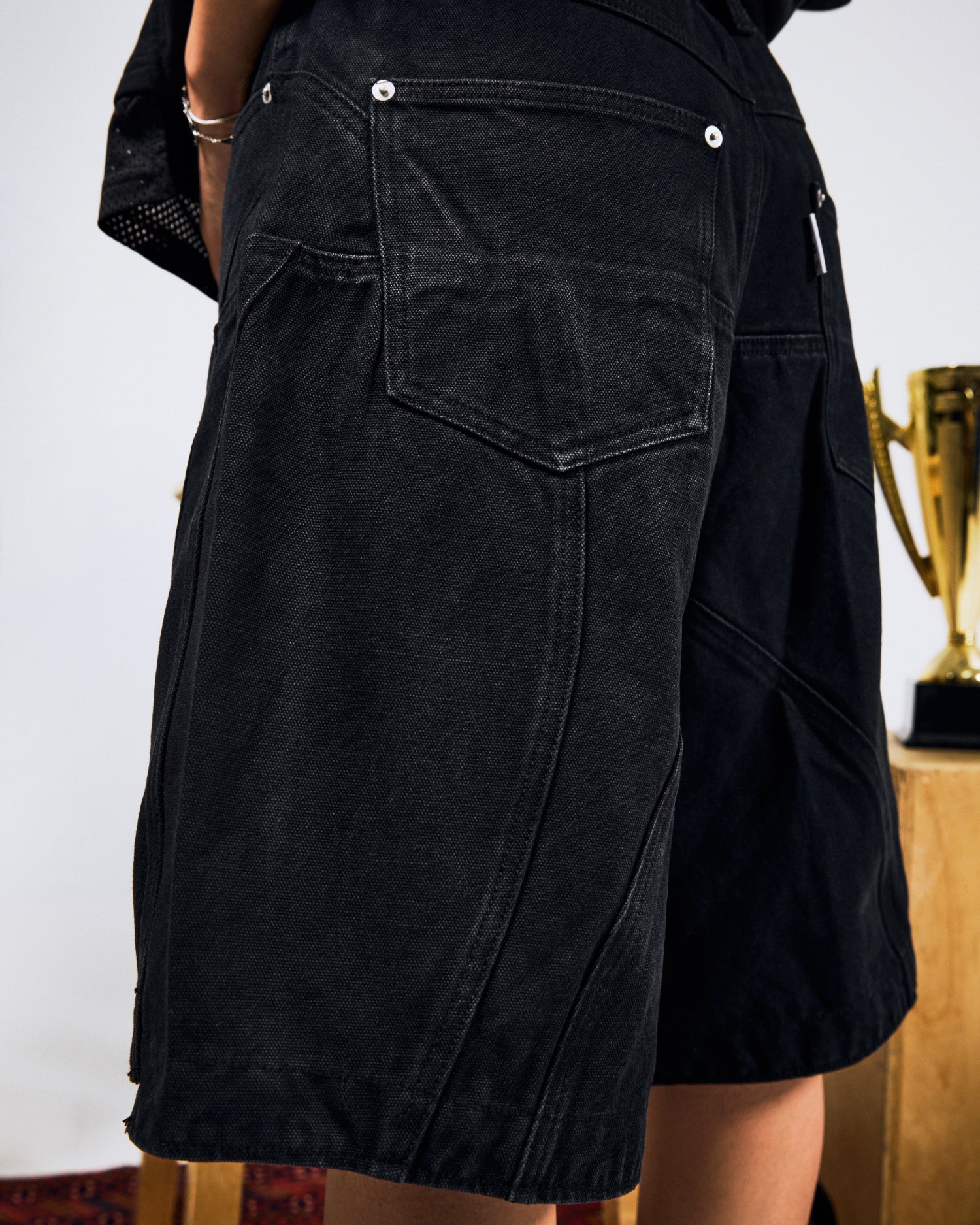 abp. BALL STREAM SHORTS BLACK