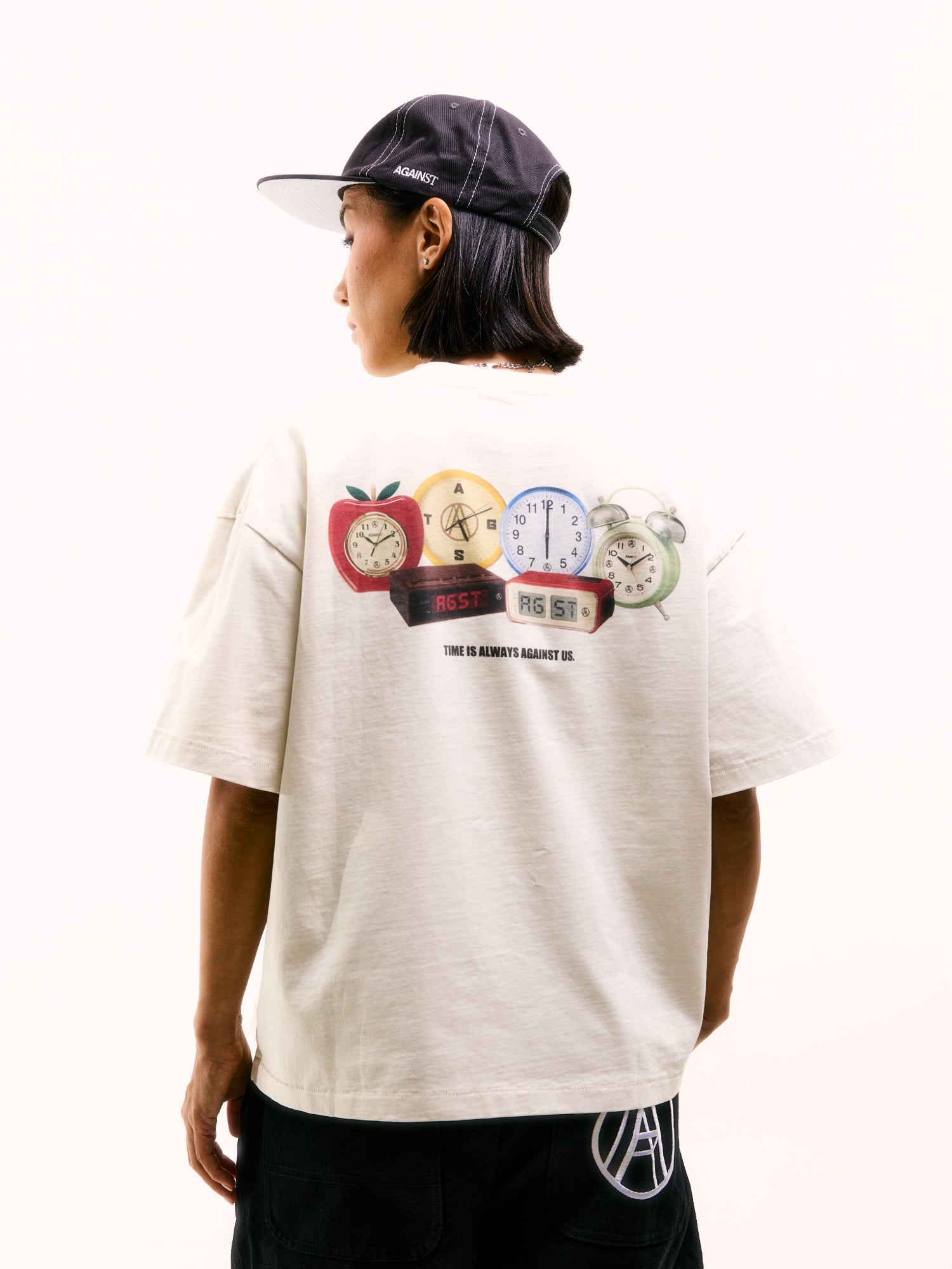 NOW OR NEVER TEE WASHED CREAM