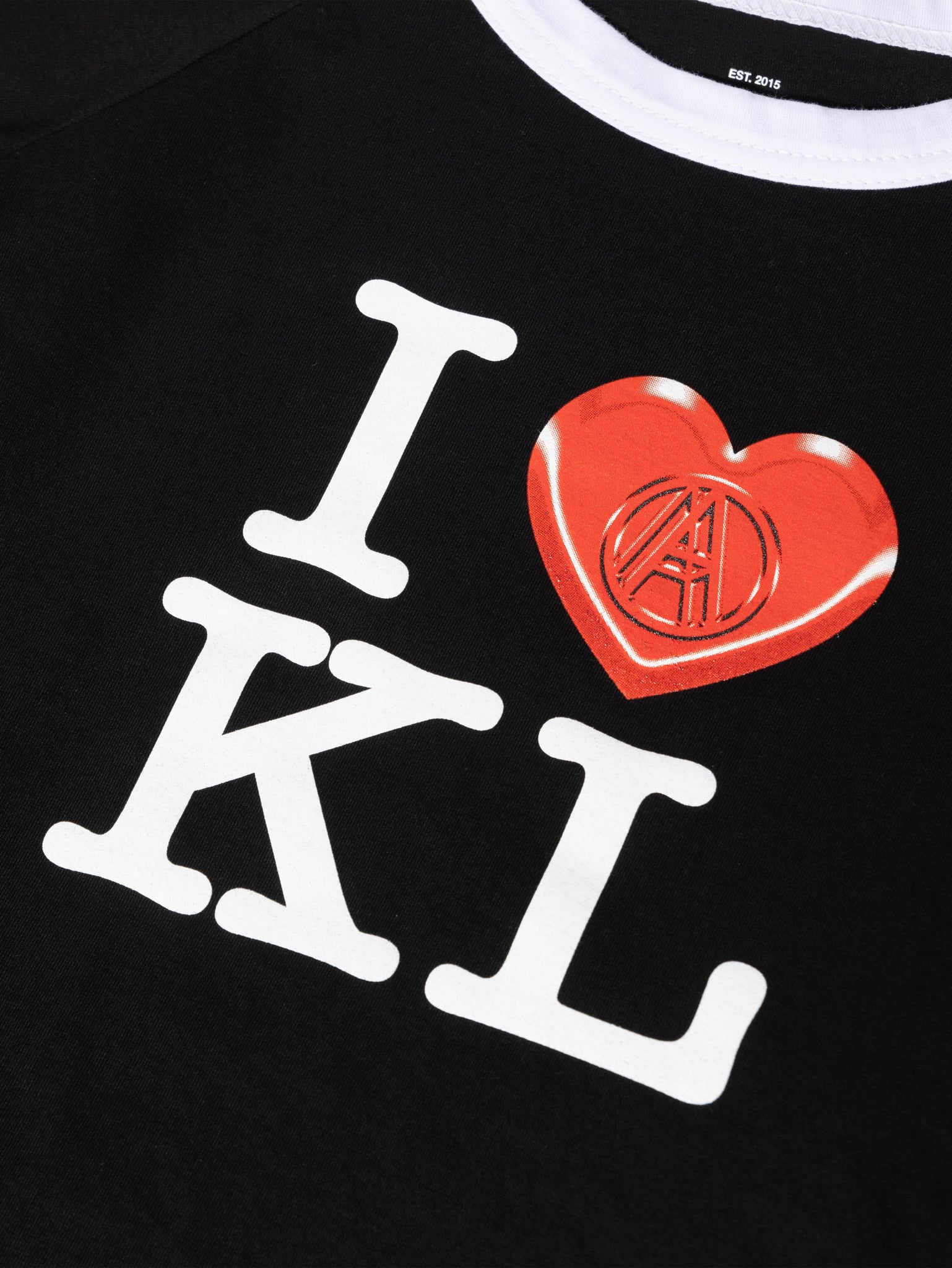 I <3 KL BABY TEE BLACK