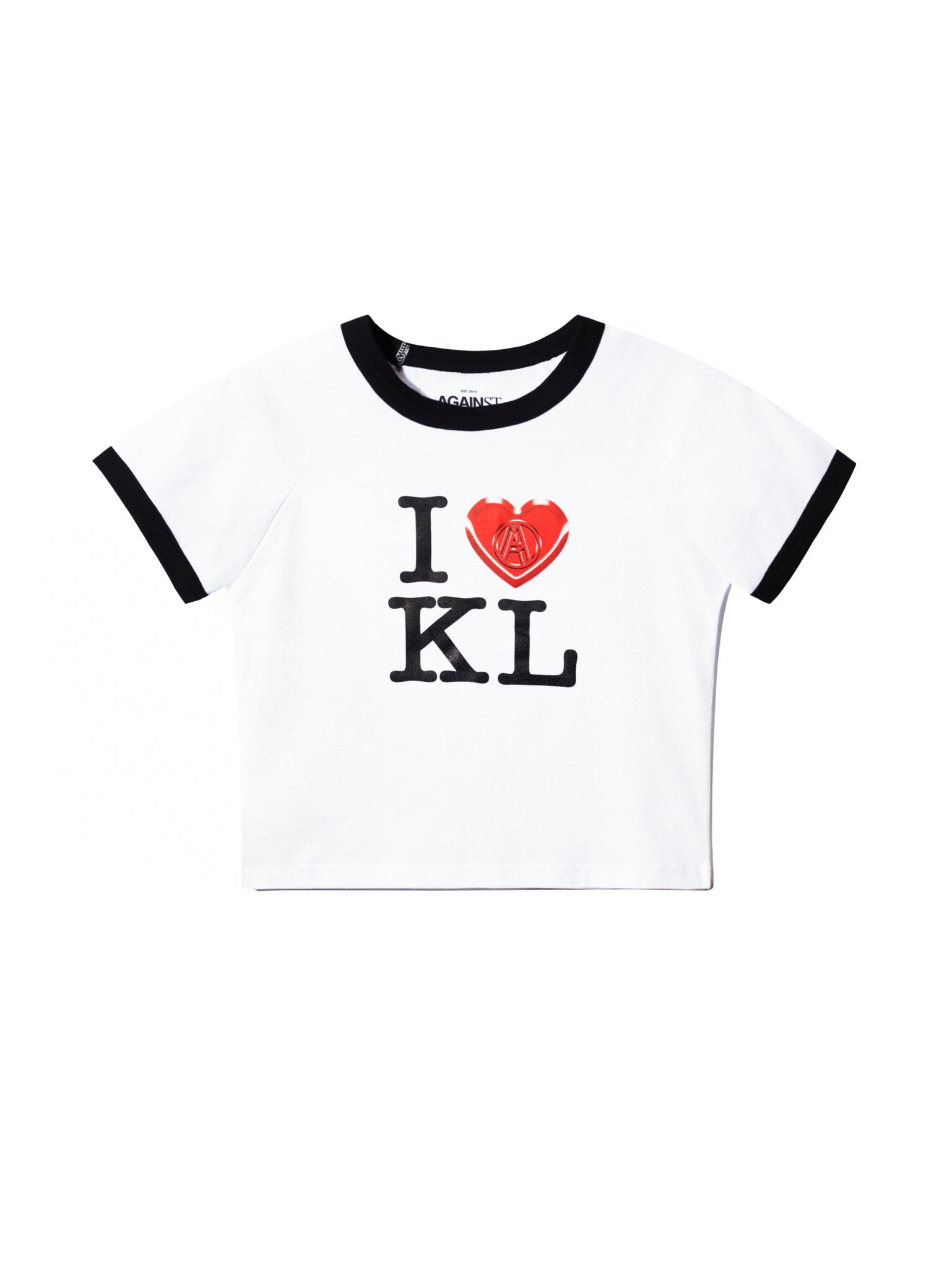 I <3 KL BABY TEE WHITE