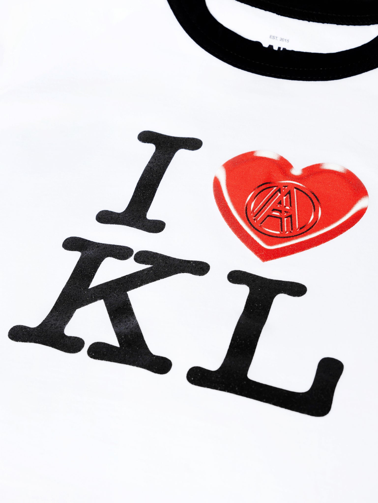 I <3 KL BABY TEE WHITE