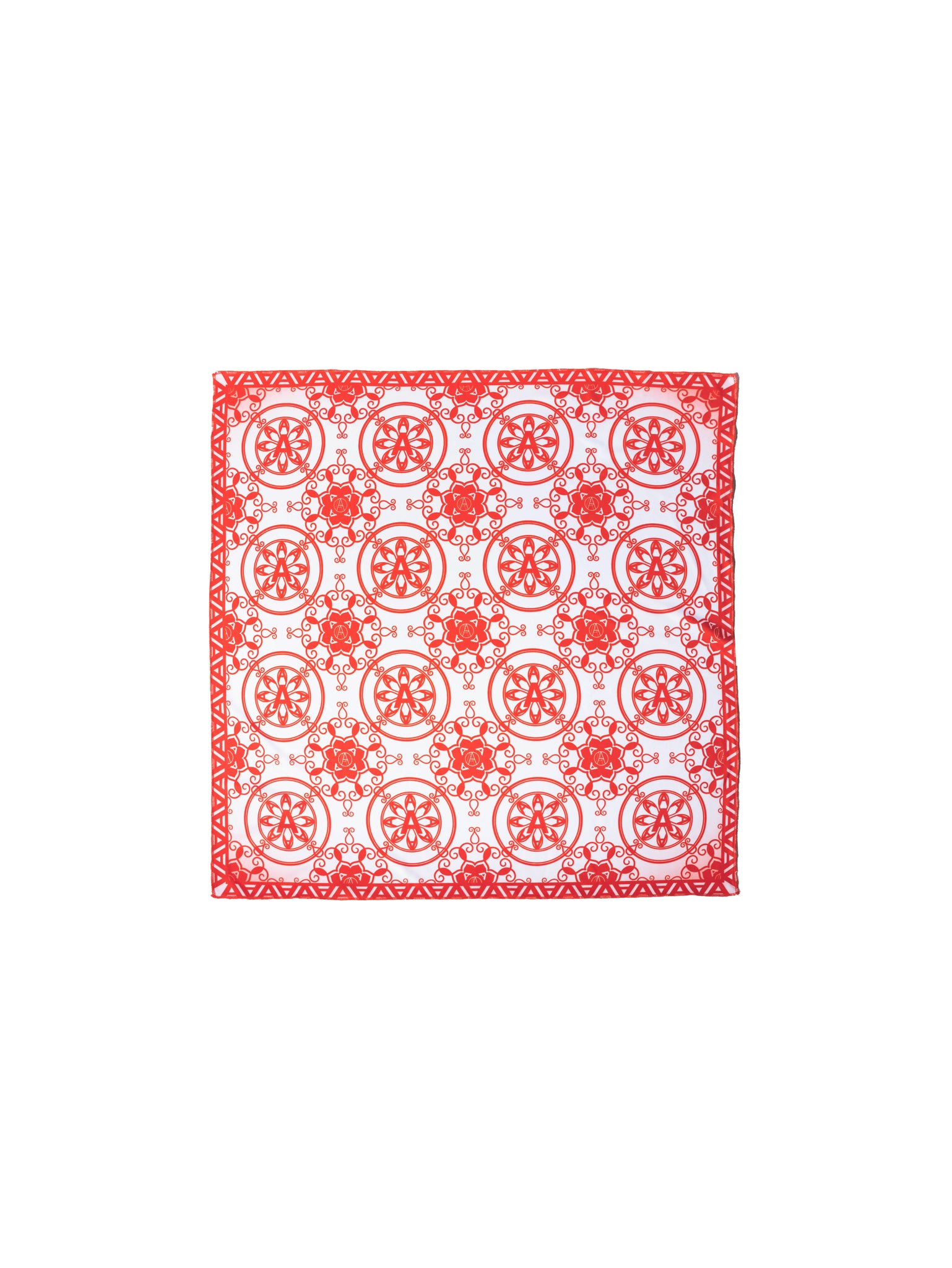 PORCELAIN BANDANA RED