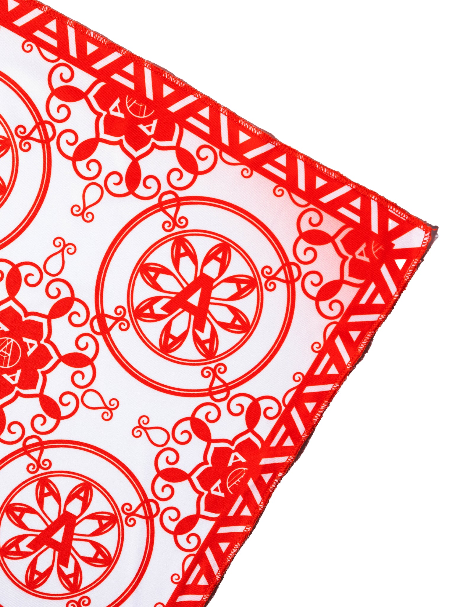 PORCELAIN BANDANA RED