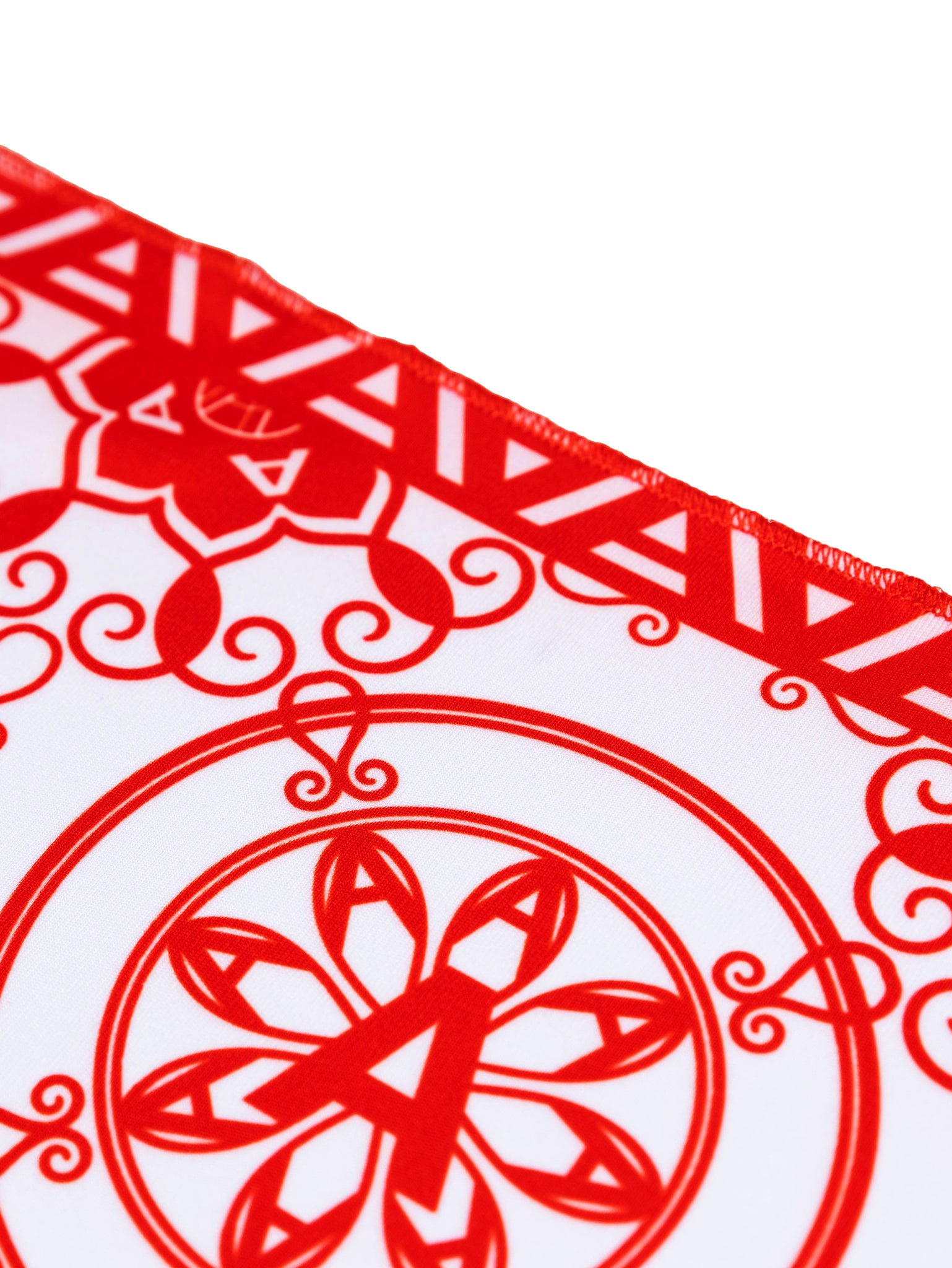 PORCELAIN BANDANA RED