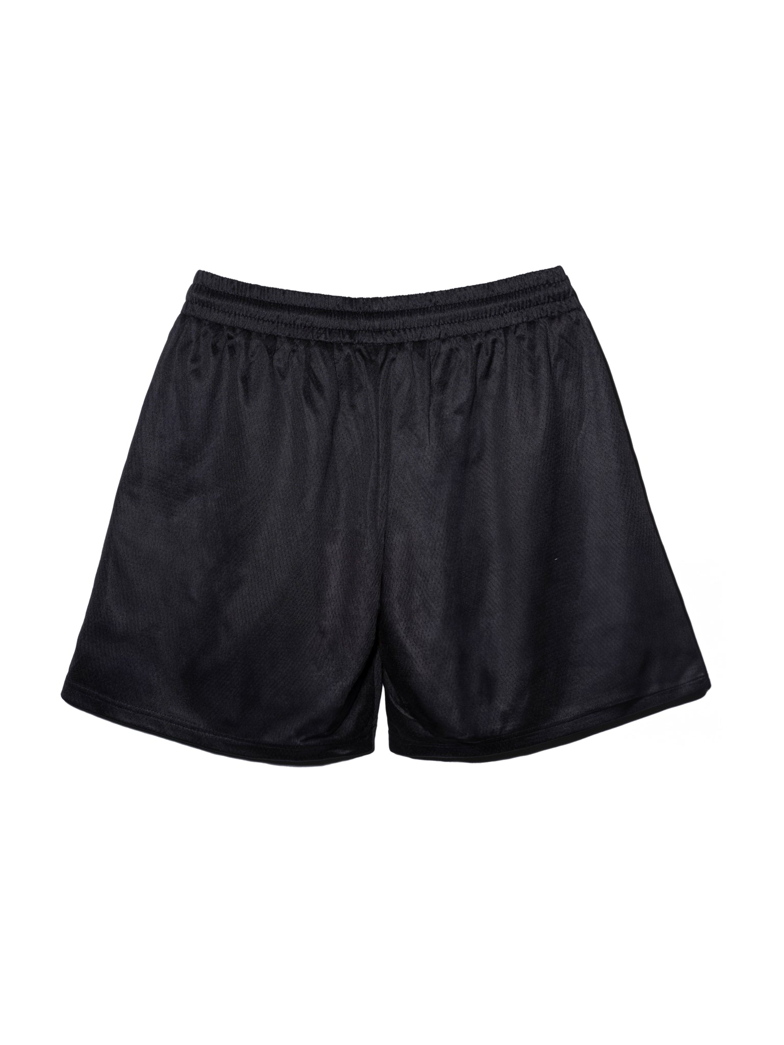 LOGO MESH SHORTS BLACK