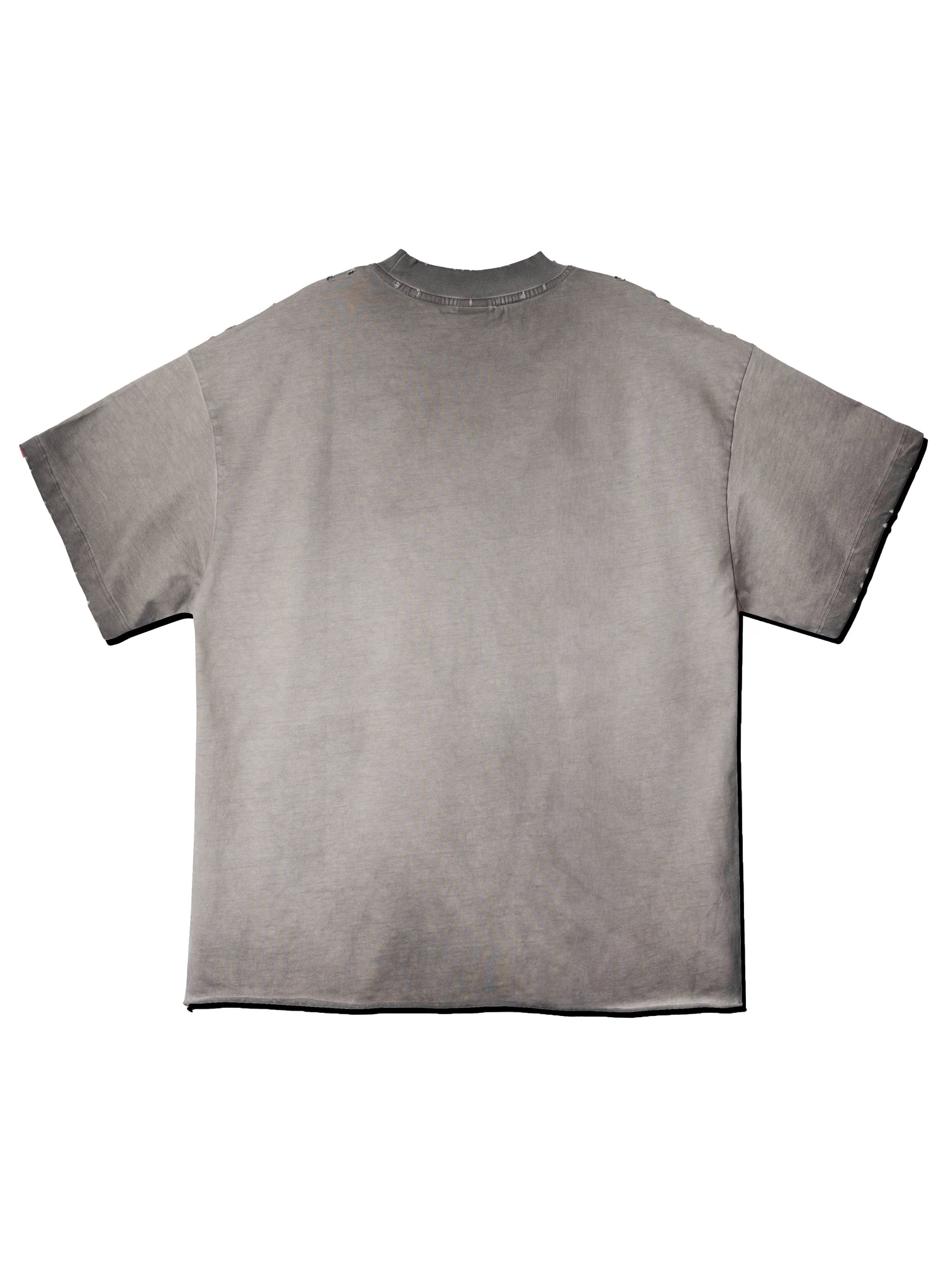 DISTRESSED STAFF TEE GREY