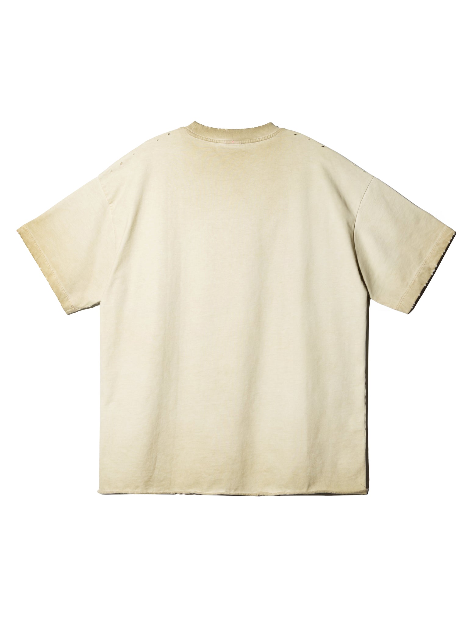 DISTRESSED STAFF TEE KHAKI