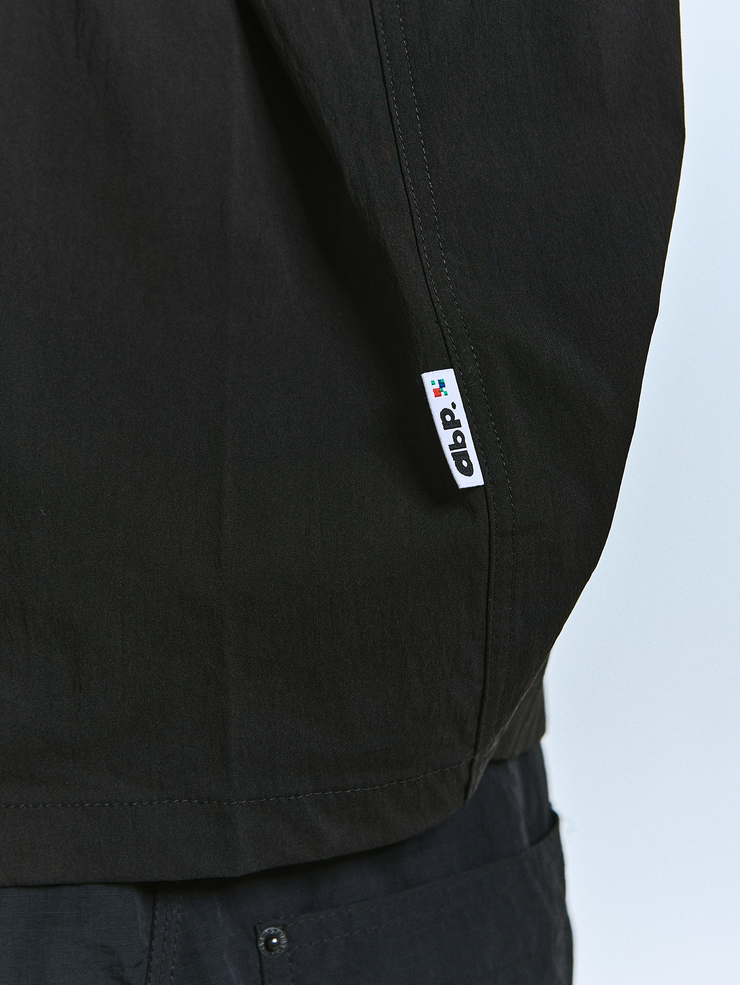 abp. BIG BRO S/S SHIRT NYLON BLACK