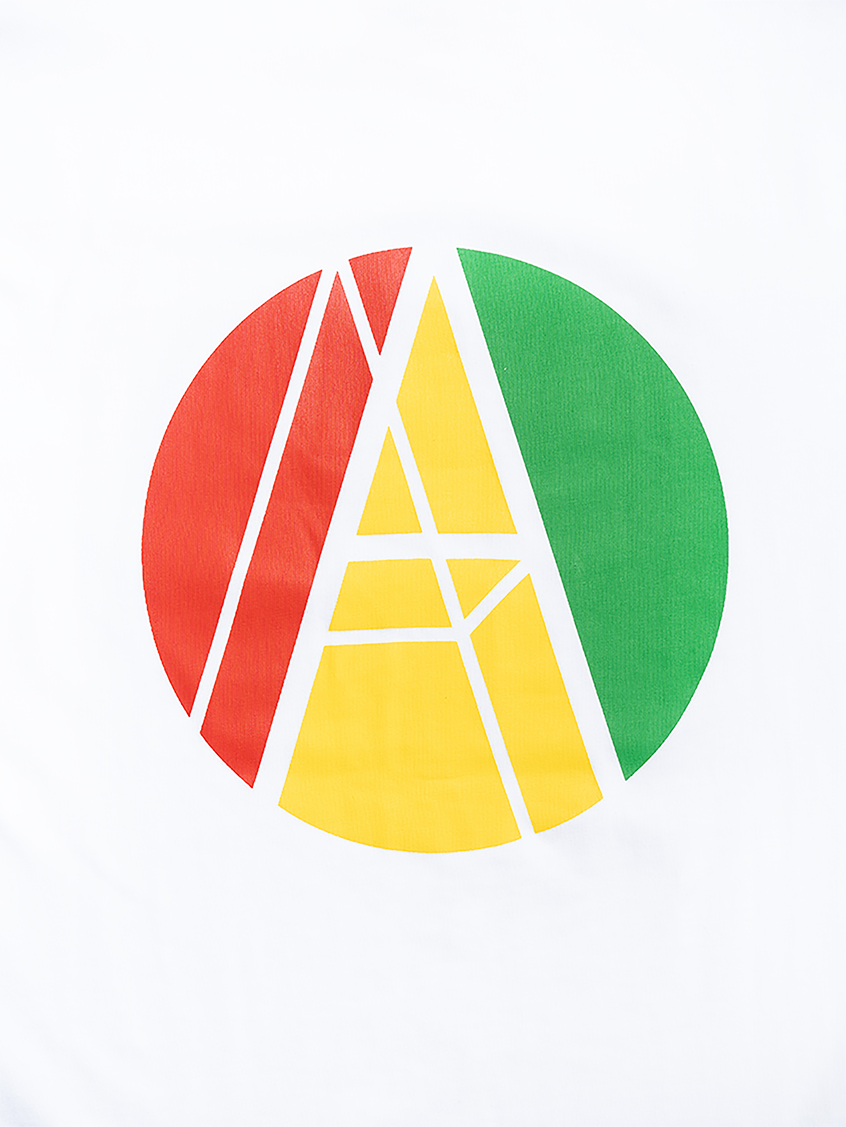 RASTA LOGO TEE WHITE