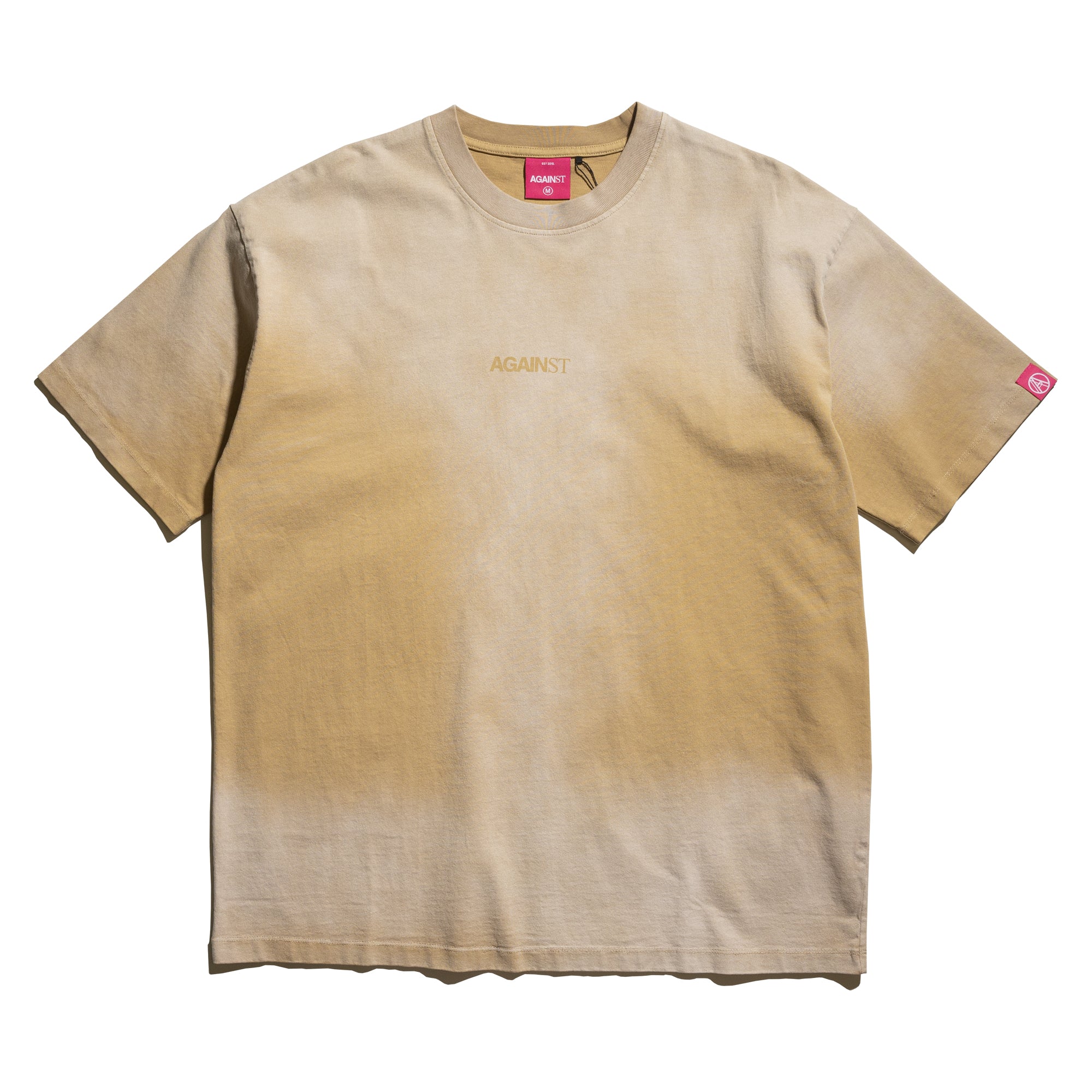 WASHED BEIGE LOGO TEE