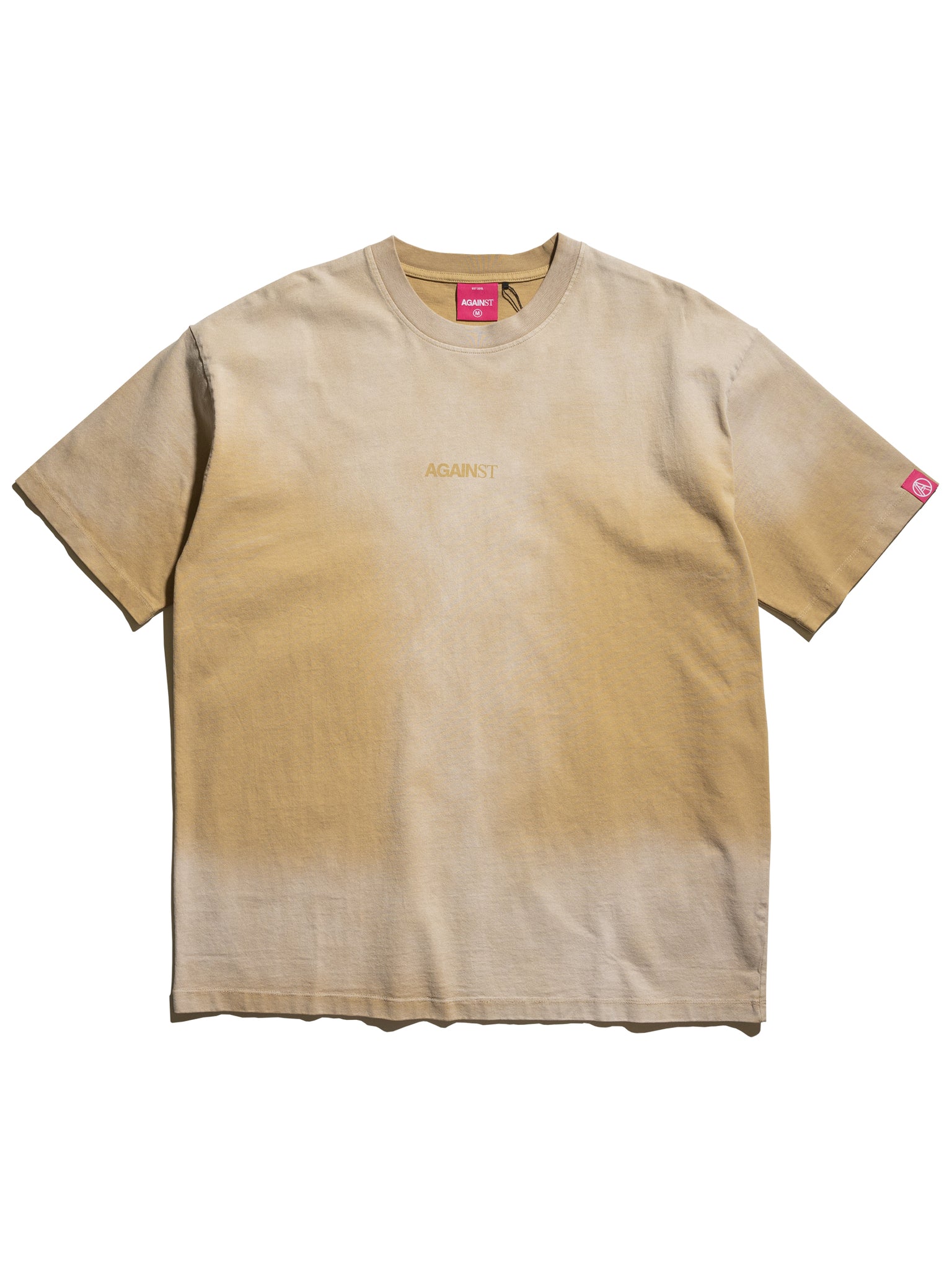 WASHED BEIGE LOGO TEE