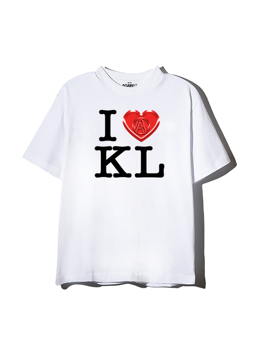 I <3 KL TEE WHITE