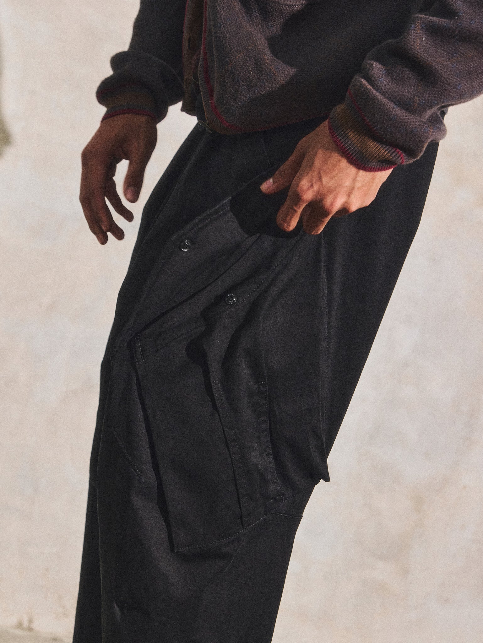 abp. CARGO BIGGIE PANT BLACK