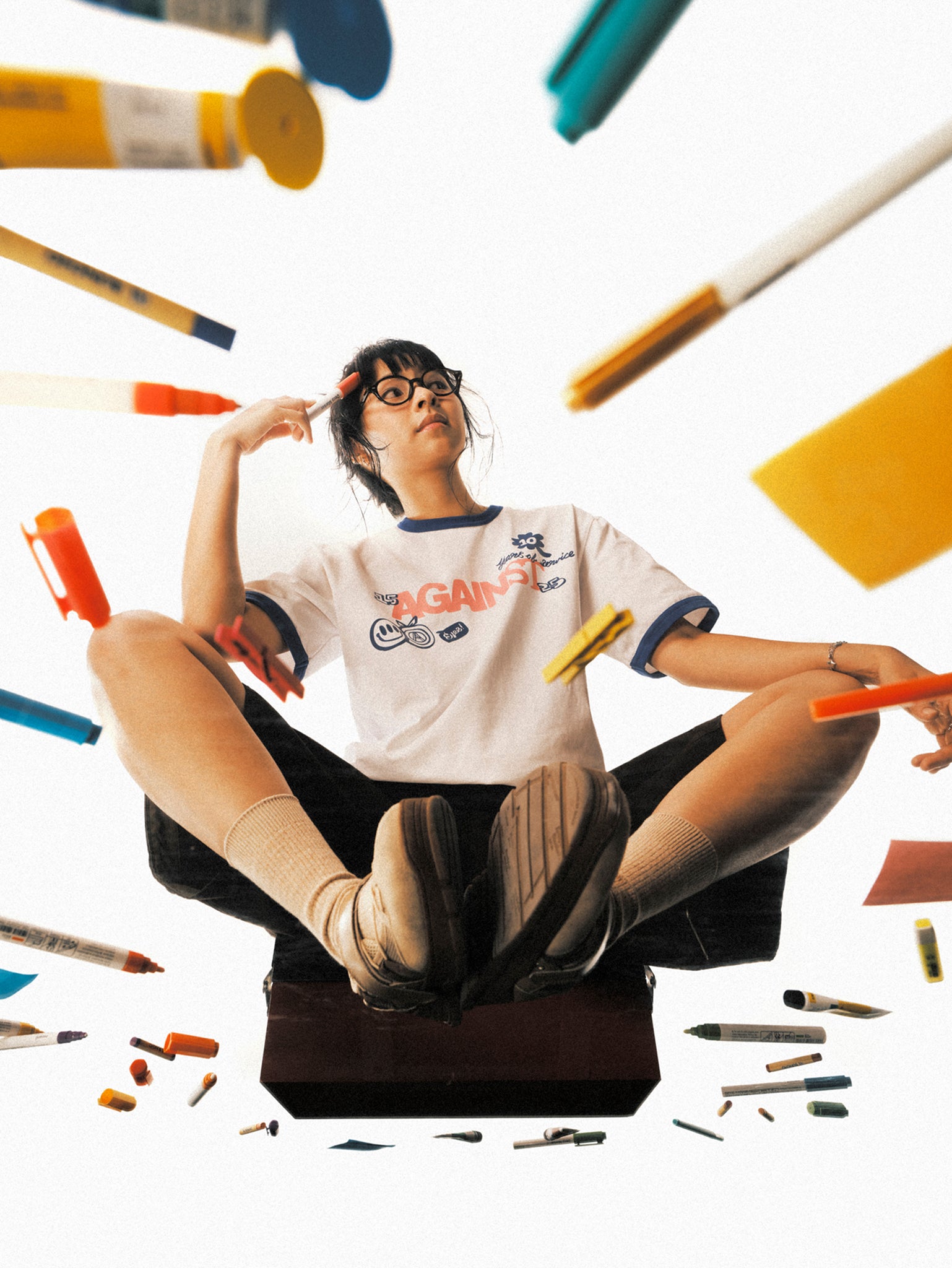 EYES WORKSHOP RINGER TEE