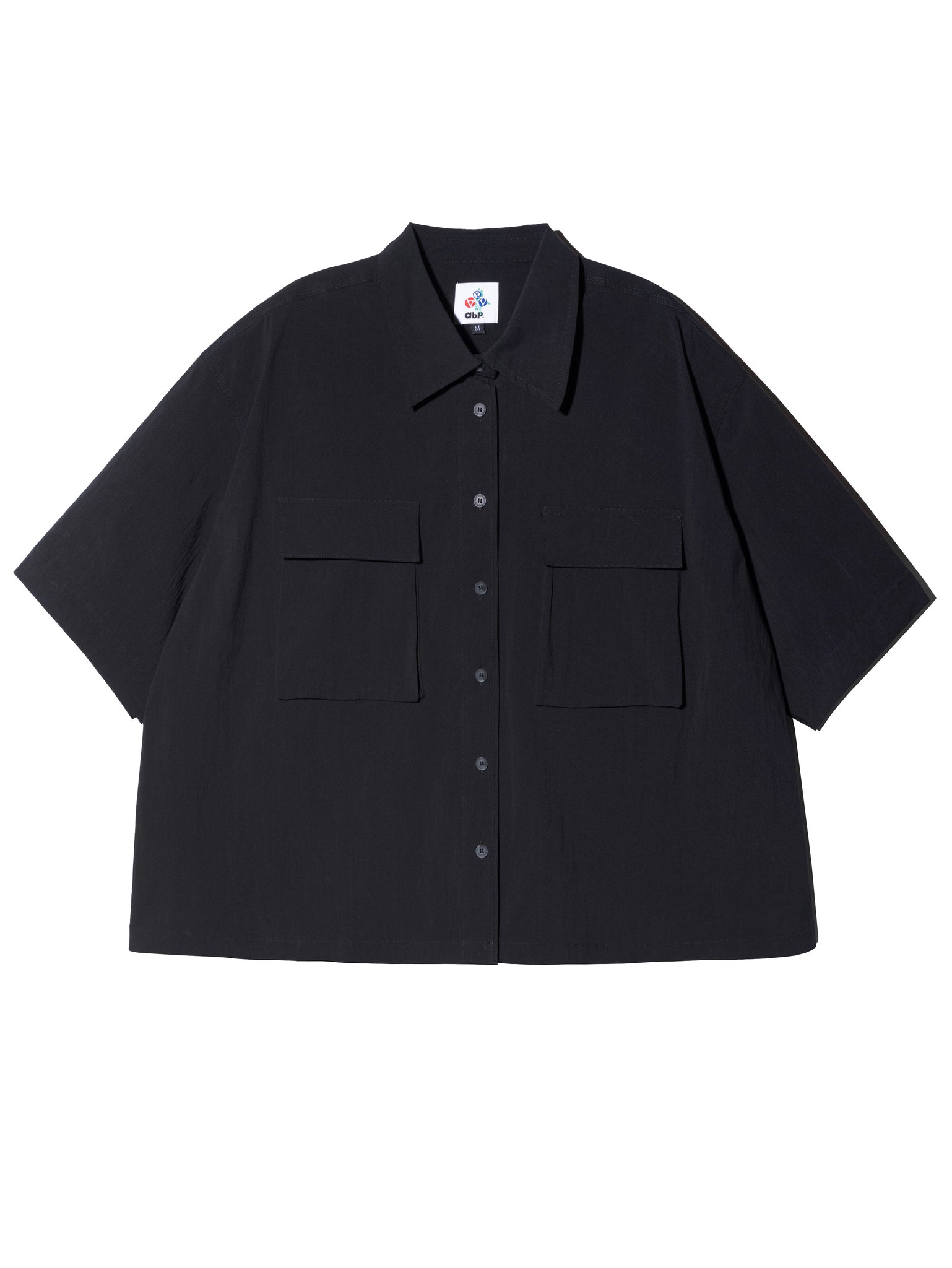 abp. BIG BRO S/S SHIRT NYLON BLACK