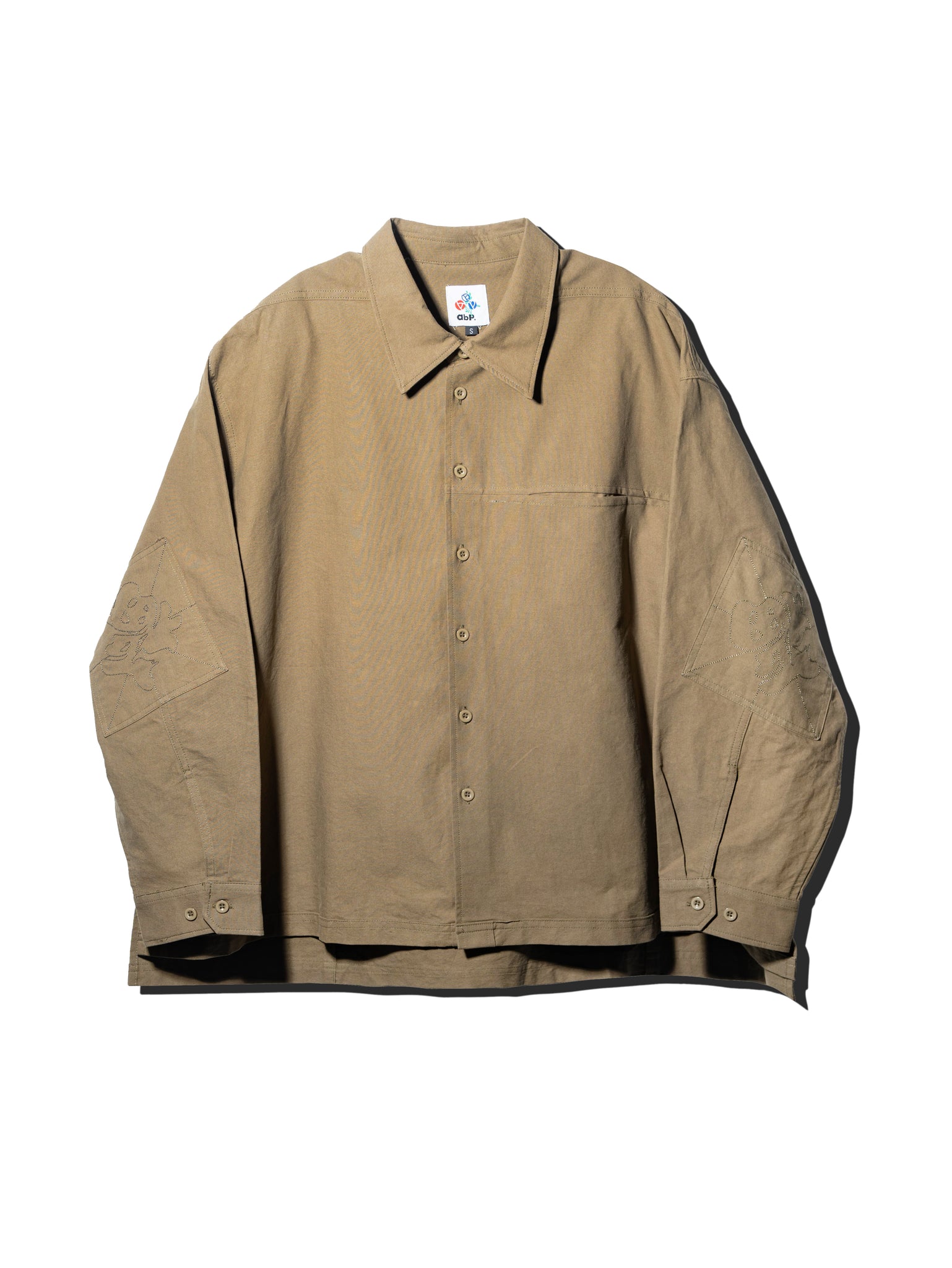 abp. 'FU' BIG BRO SHIRT 2.0 OLIVE