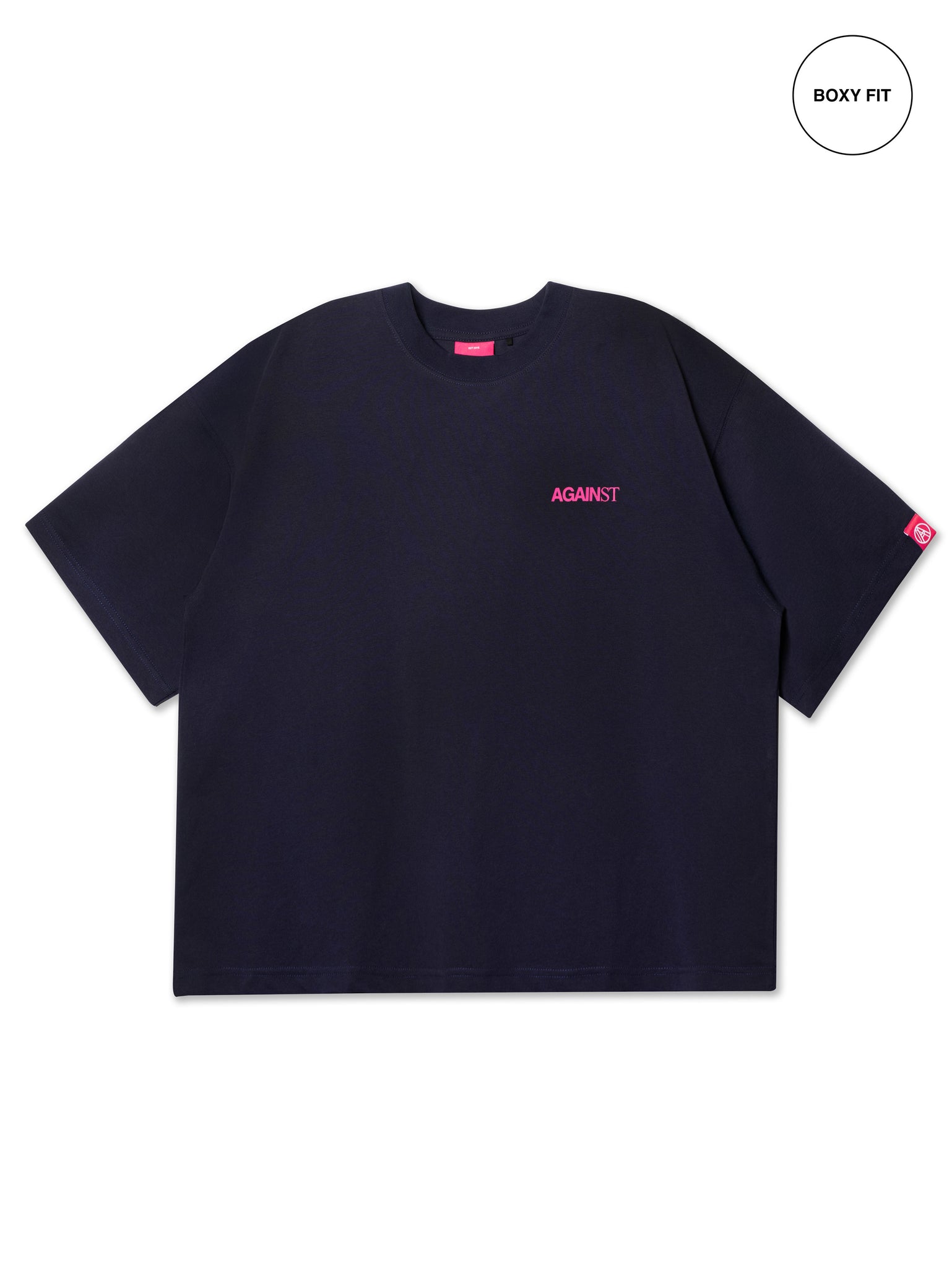 BOXY ALL DAY TEE NAVY