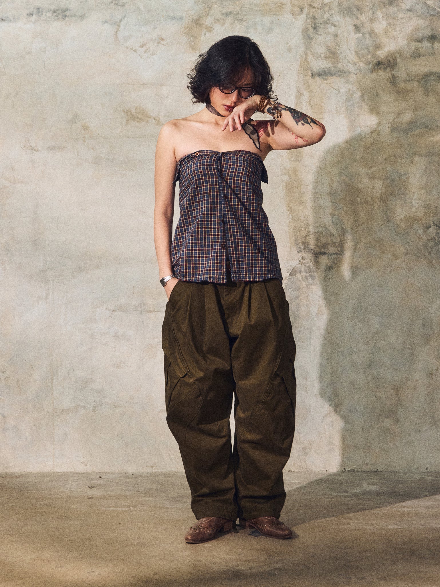 abp. CARGO BIGGIE PANT OLIVE