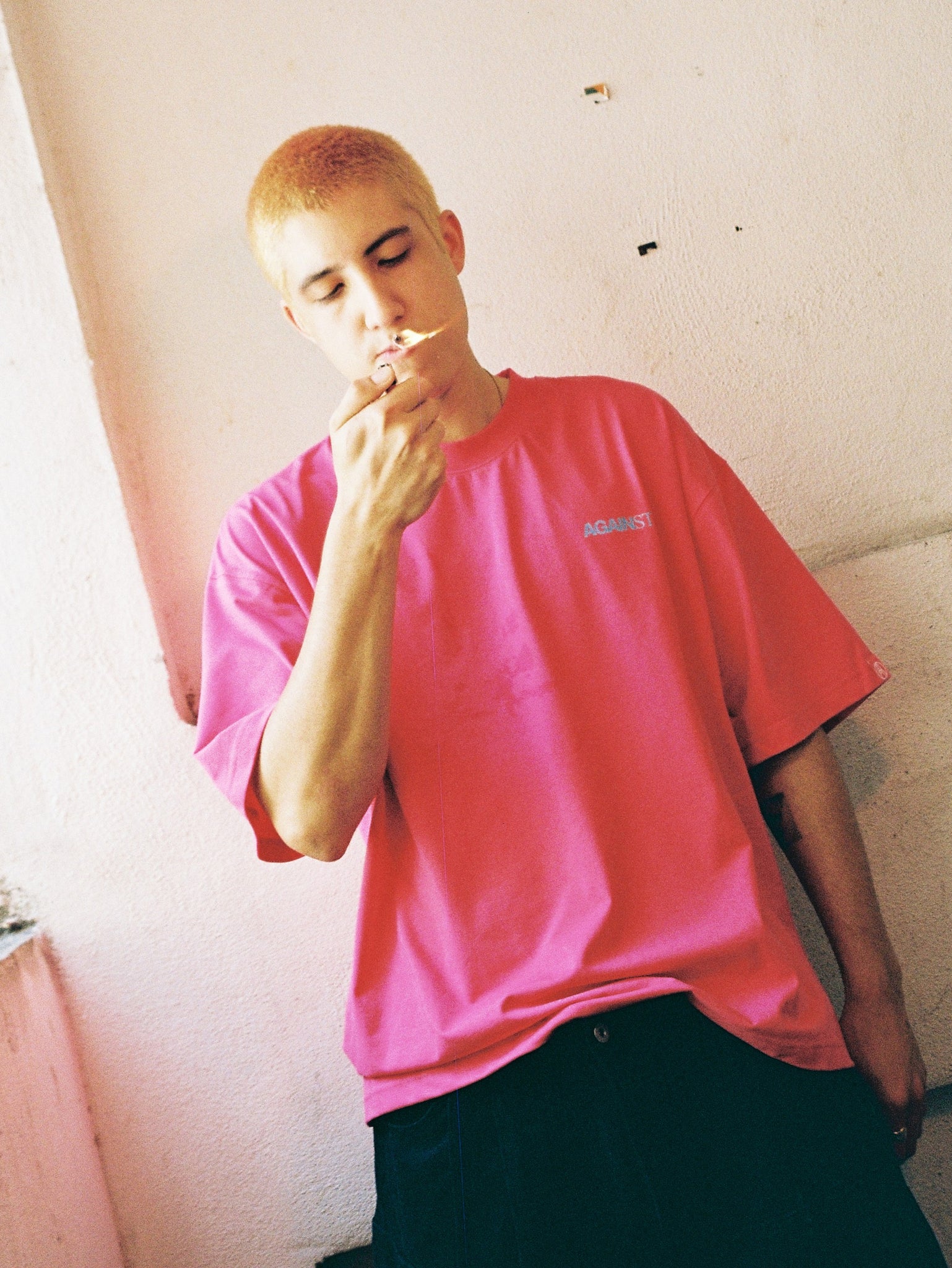 BOXY ALL DAY TEE PINK