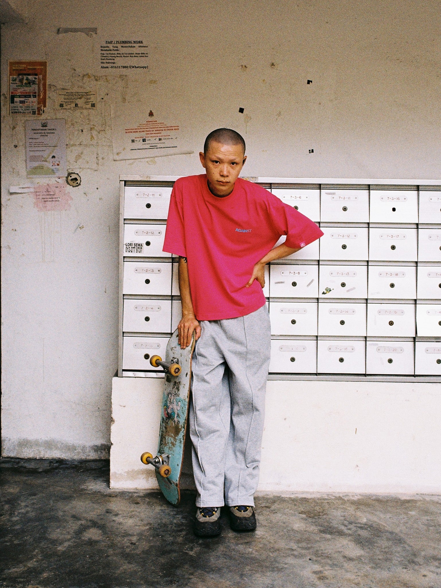 BOXY ALL DAY TEE PINK