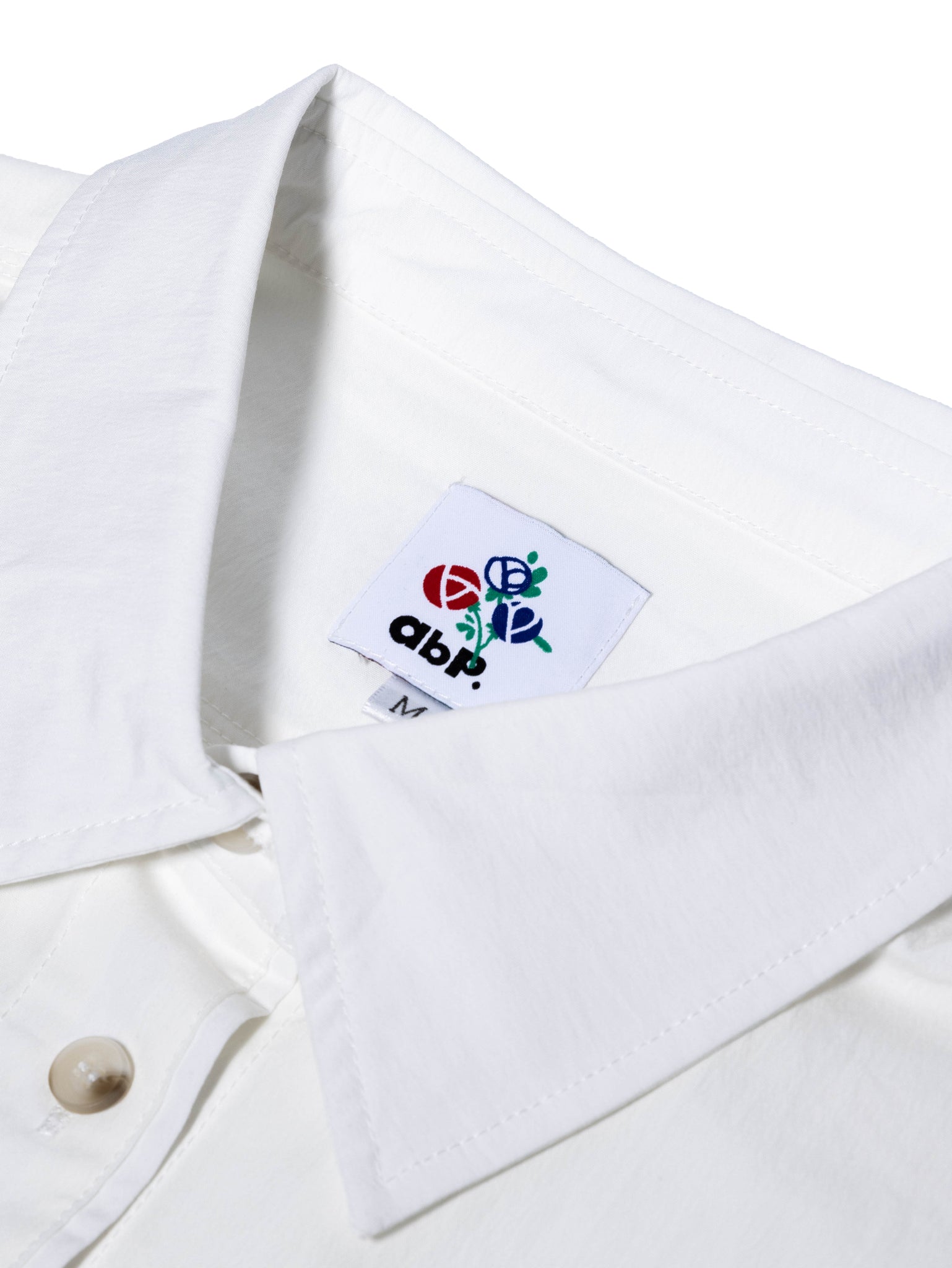 abp. BIG BRO S/S SHIRT NYLON WHITE