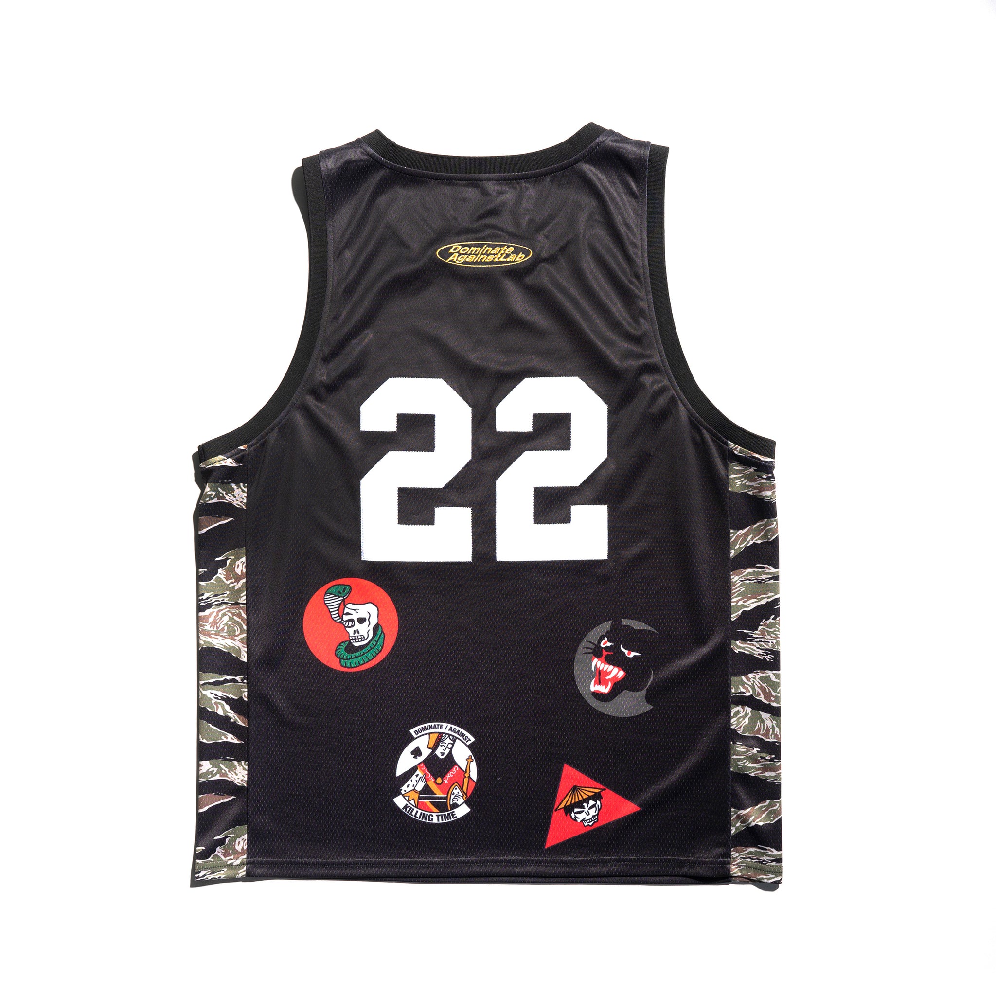 AGAINST X DOMINATE PATCH MESH JERSEY